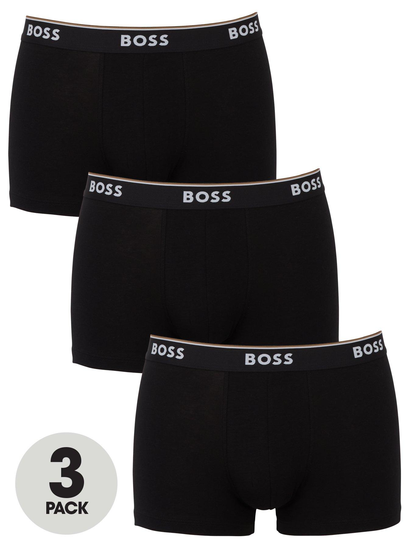 Image of BOSS 3 Pack Power Trunks - Black