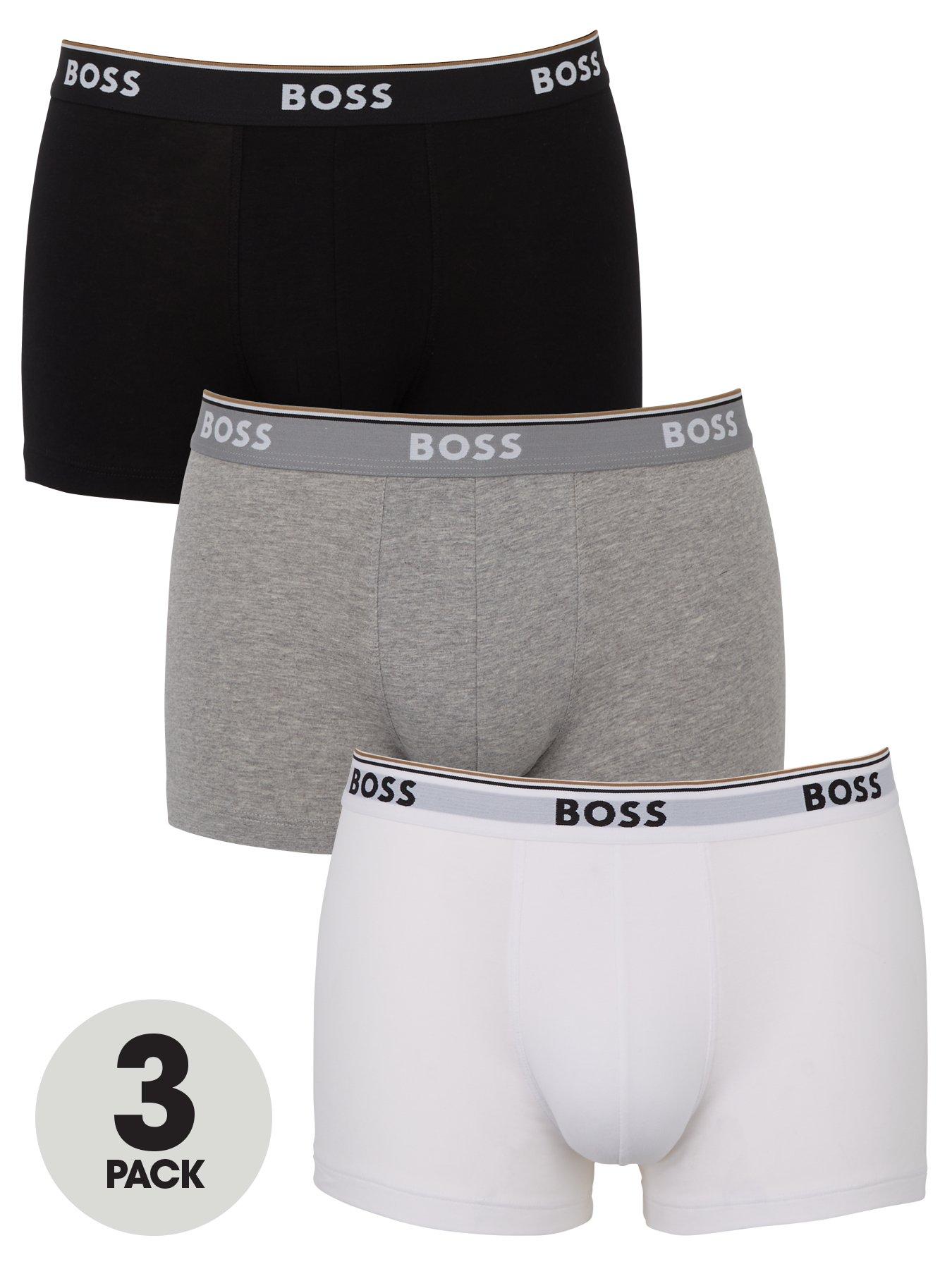 BOSS 3 Pack Power Trunks - Black/White/Grey