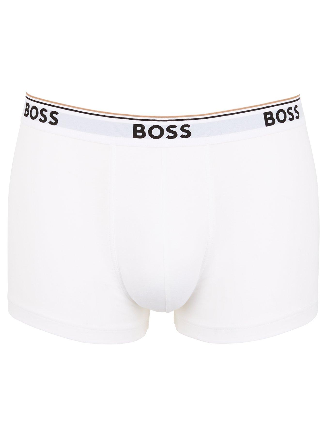 Image 2 of 3 of BOSS 3 Pack Power Trunks - White