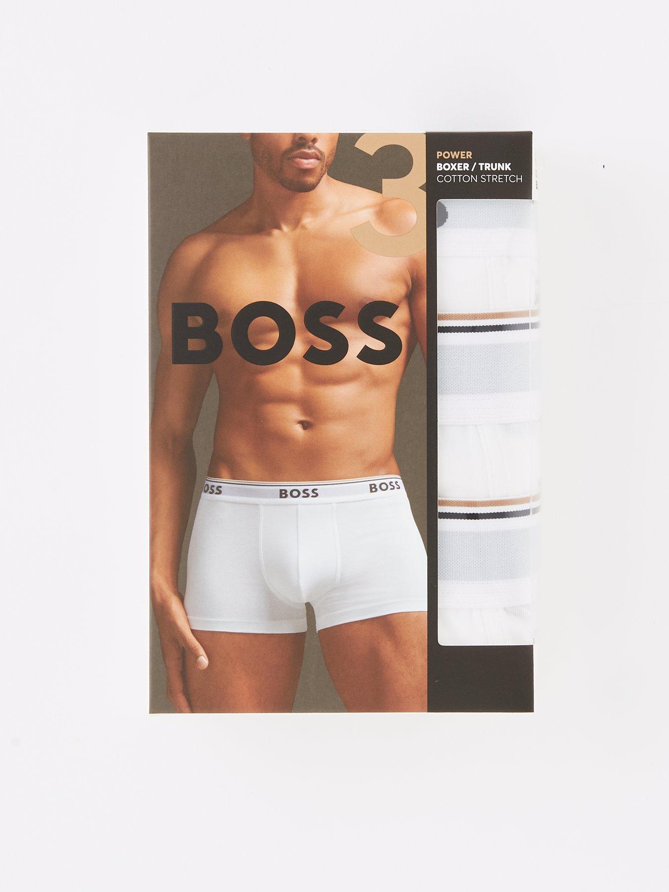 Image 3 of 3 of BOSS 3 Pack Power Trunks - White