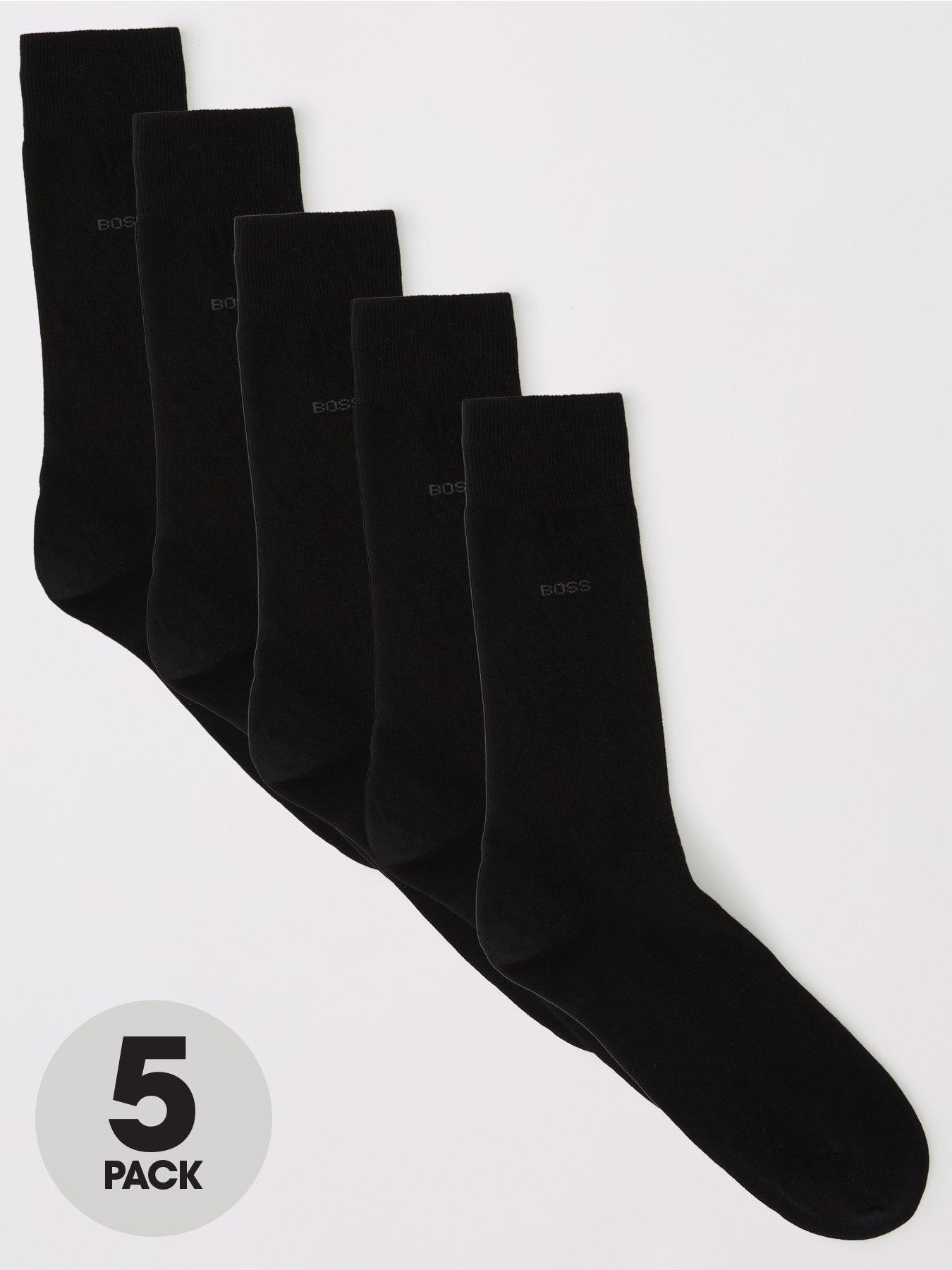 boss-5-pack-rs-uni-color-crew-socks