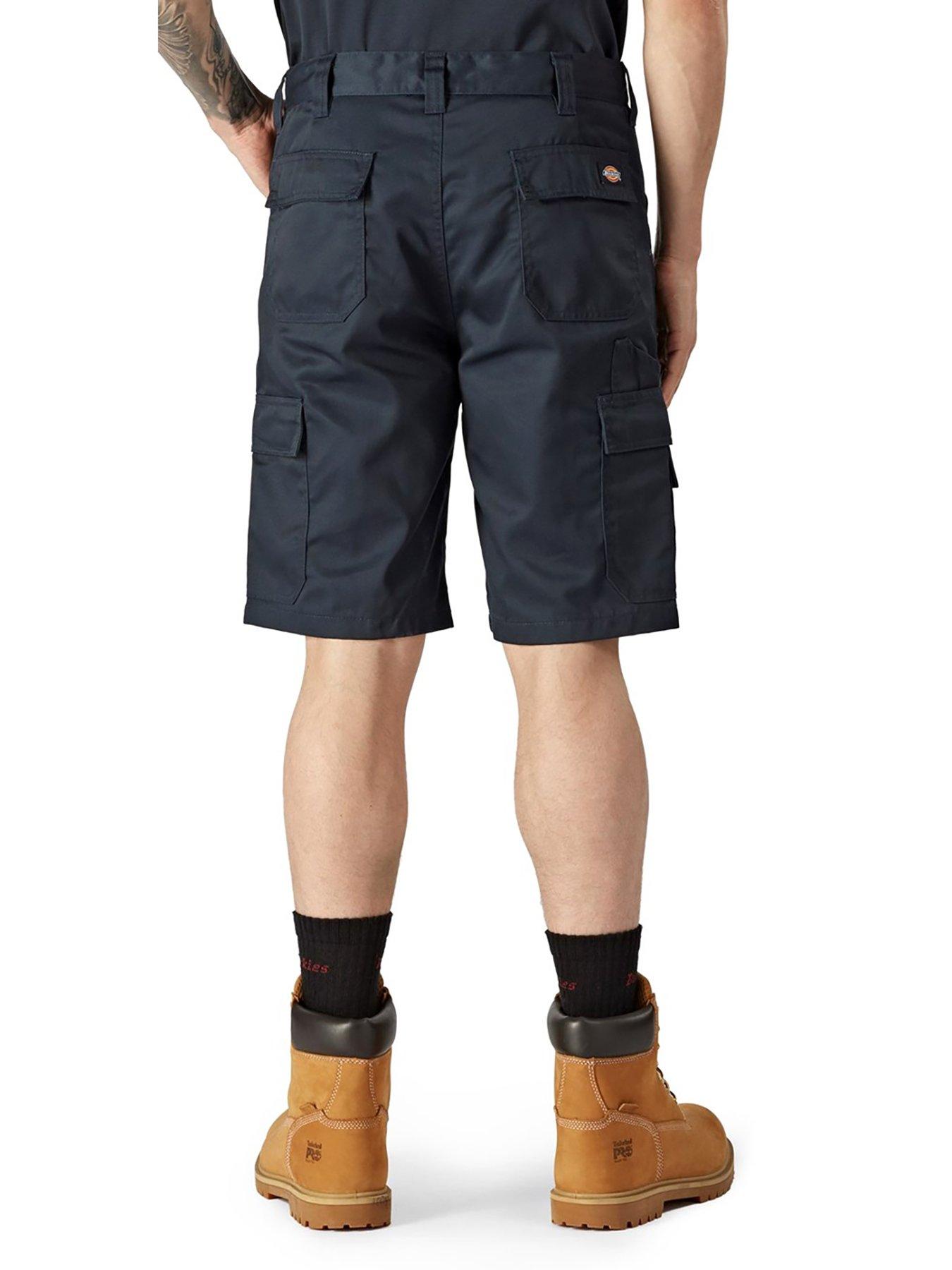 Navy blue store work shorts