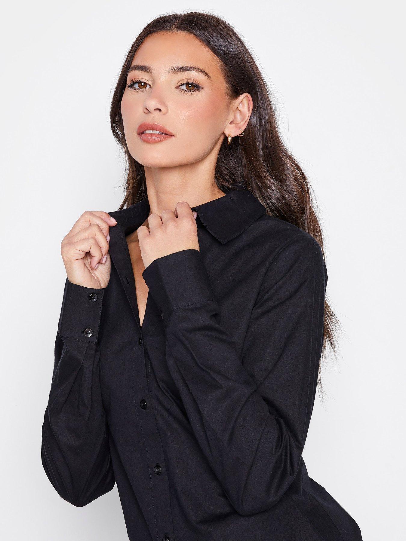 long-tall-sally-long-tall-sally-black-fitted-shirtoutfit