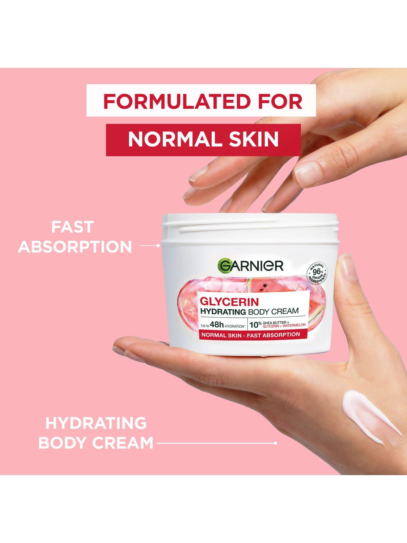 Image 2 of 5 of Garnier Garnier Glycerin Hydrating Body Cream with Watermelon
