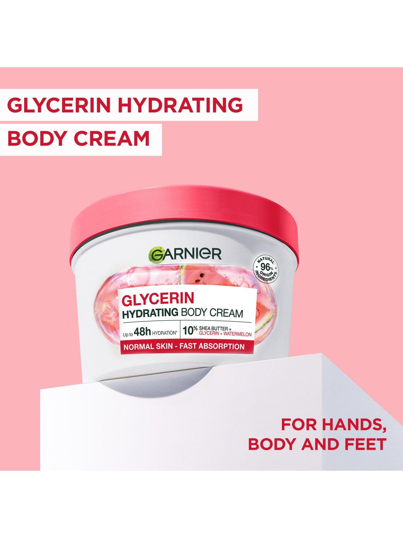 Image 4 of 5 of Garnier Garnier Glycerin Hydrating Body Cream with Watermelon