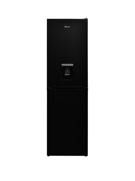 swan-sr158120b-54cm-wide-166cm-high-freestanding-frost-free-fridge-freezer-with-water-dispensernbsp--black