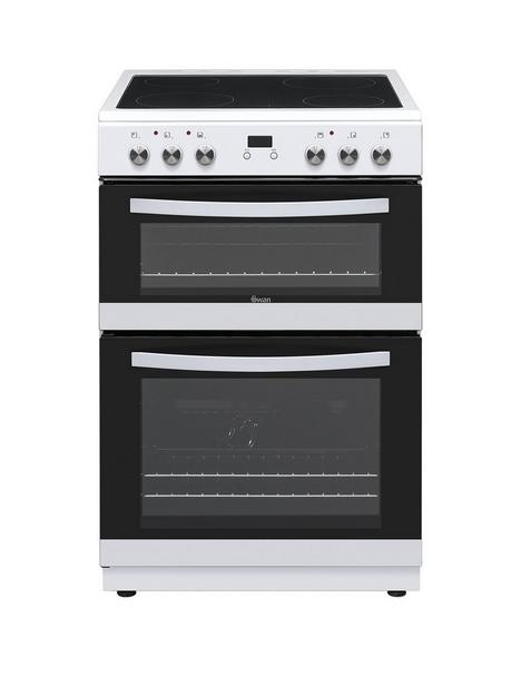 swan-sx158110w-freestanding-60cm-wide-twin-electric-cooker-white