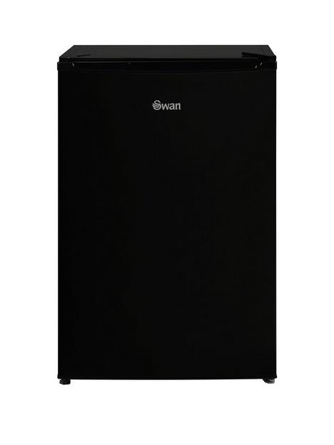 swan-sr15840b-54cm-wide-freestanding-under-counter-fridge-black
