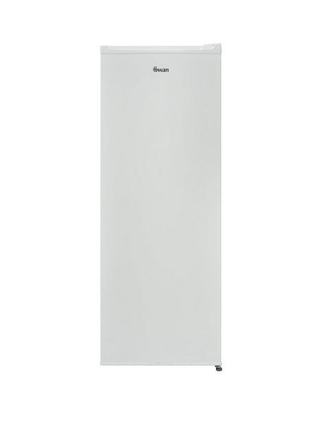 swan-sr15860w-54cm-wide-144cm-high-freestanding-tall-larder-fridge-white
