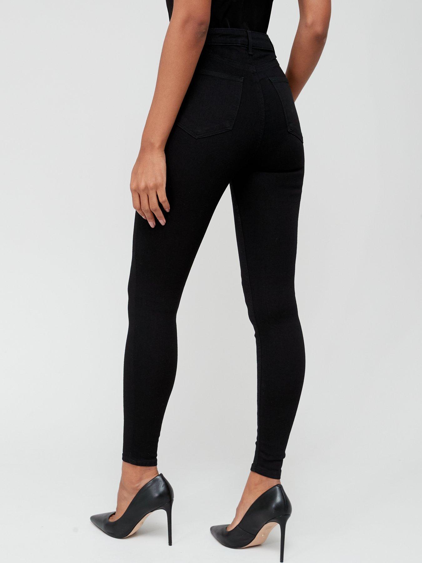 Everyday Addison Super High Waisted Super Skinny Jean - Black