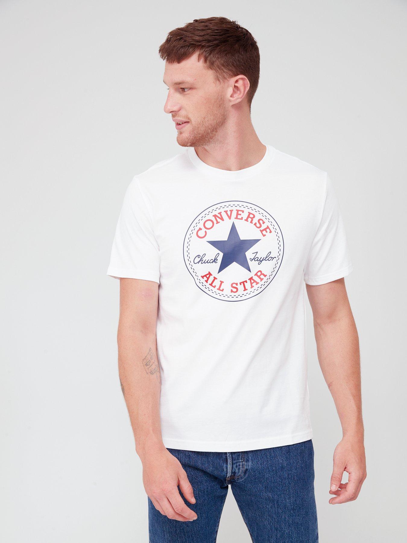 Mens All Star Patch T Shirt White