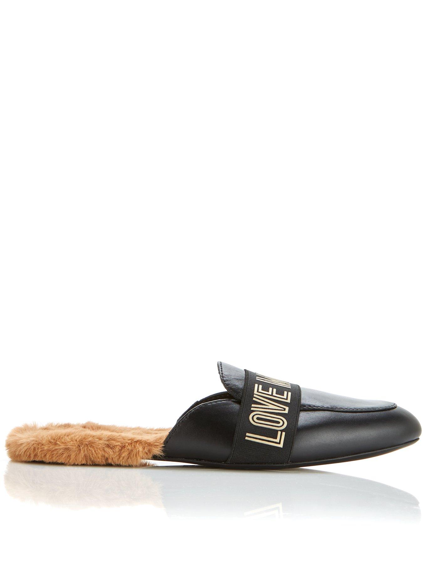 Love moschino best sale black sliders