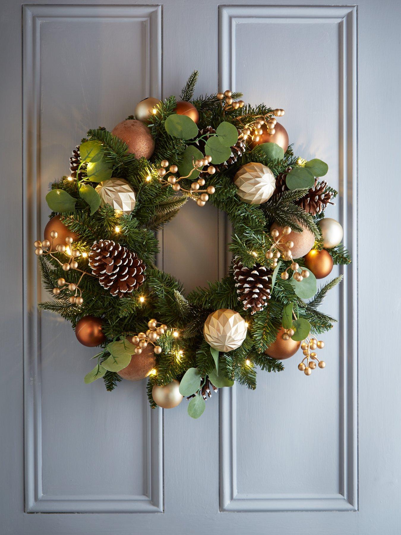 very-home-copper-and-gold-pre-lit-christmas-wreath-60-cmfront