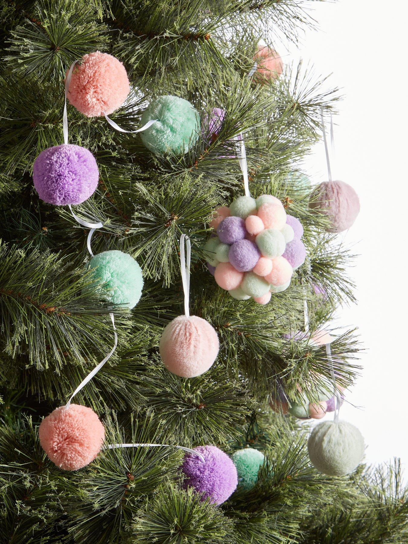 undefined Pom Pom Christmas Tree Decorating Bundle