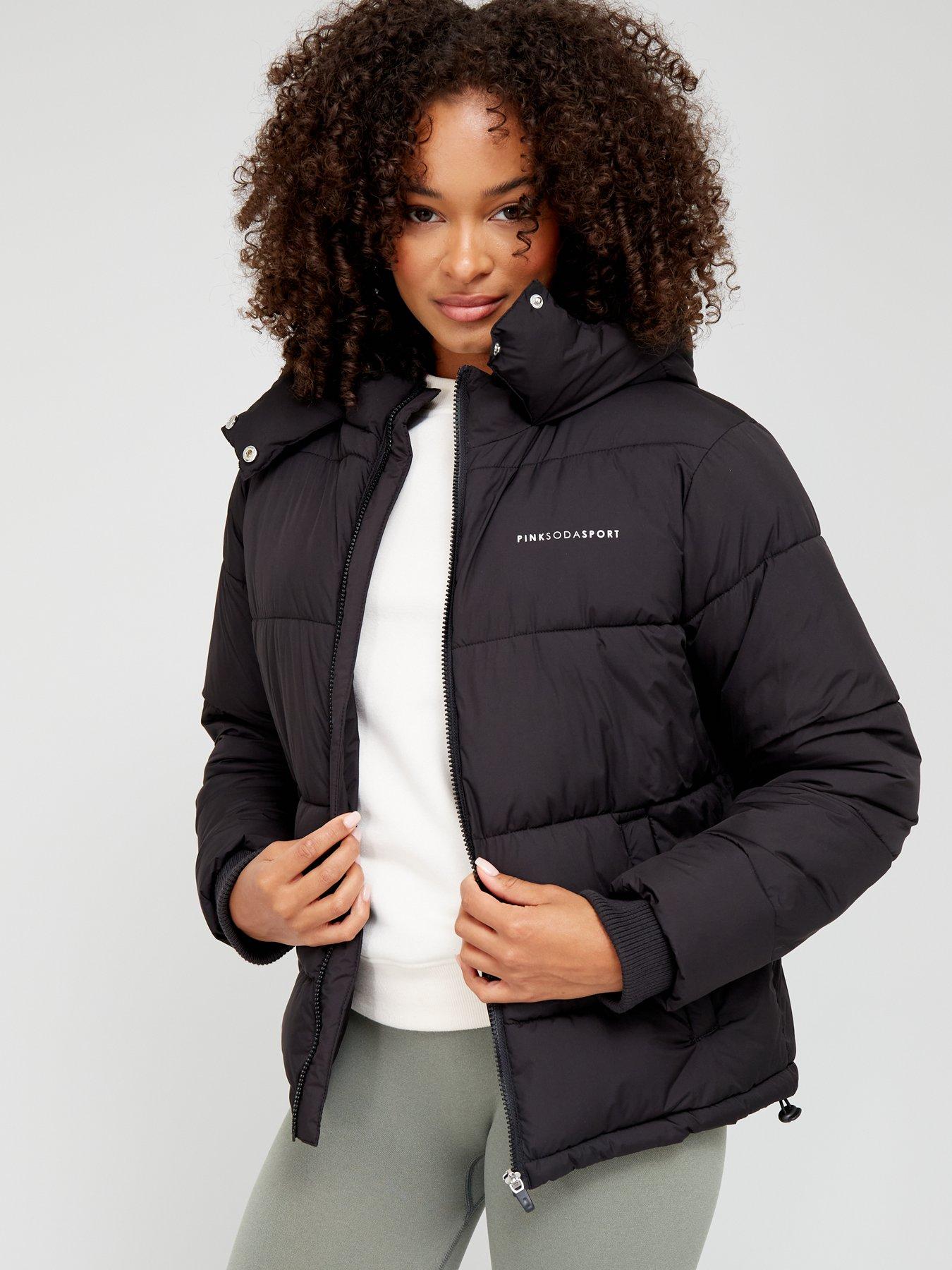 Pink soda padded jacket best sale