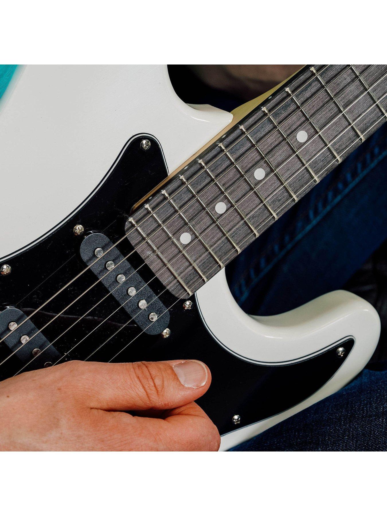 Image 6 of 6 of 3rd Avenue Full Size 4/4 Electric Guitar Ultimate Kit with Amp - 6 Months FREE Lessons - White