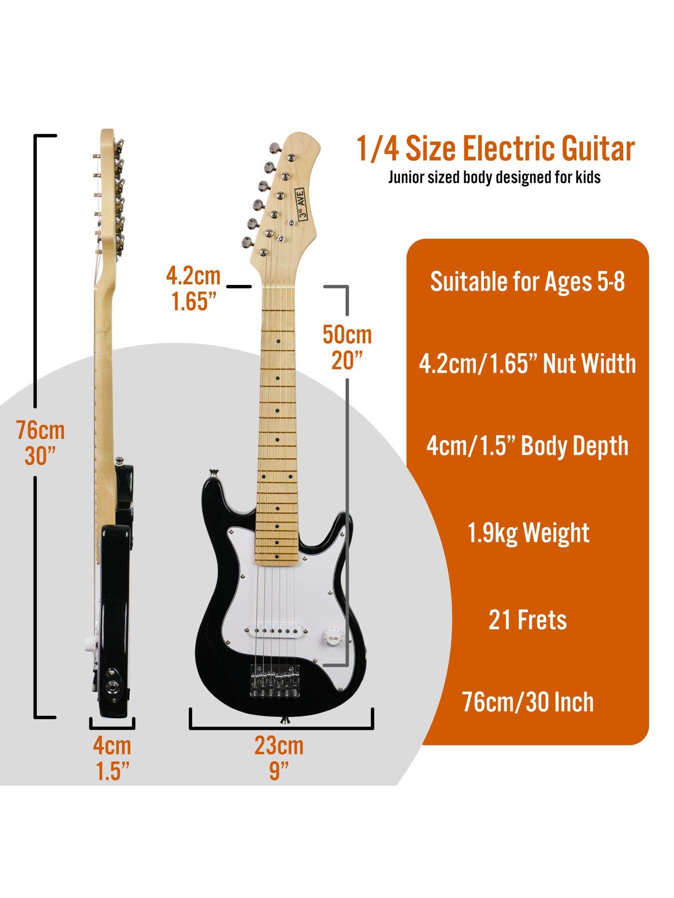 3rd-avenue-3rd-avenue-junior-electric-guitar-pack-black-and-whitestillFront