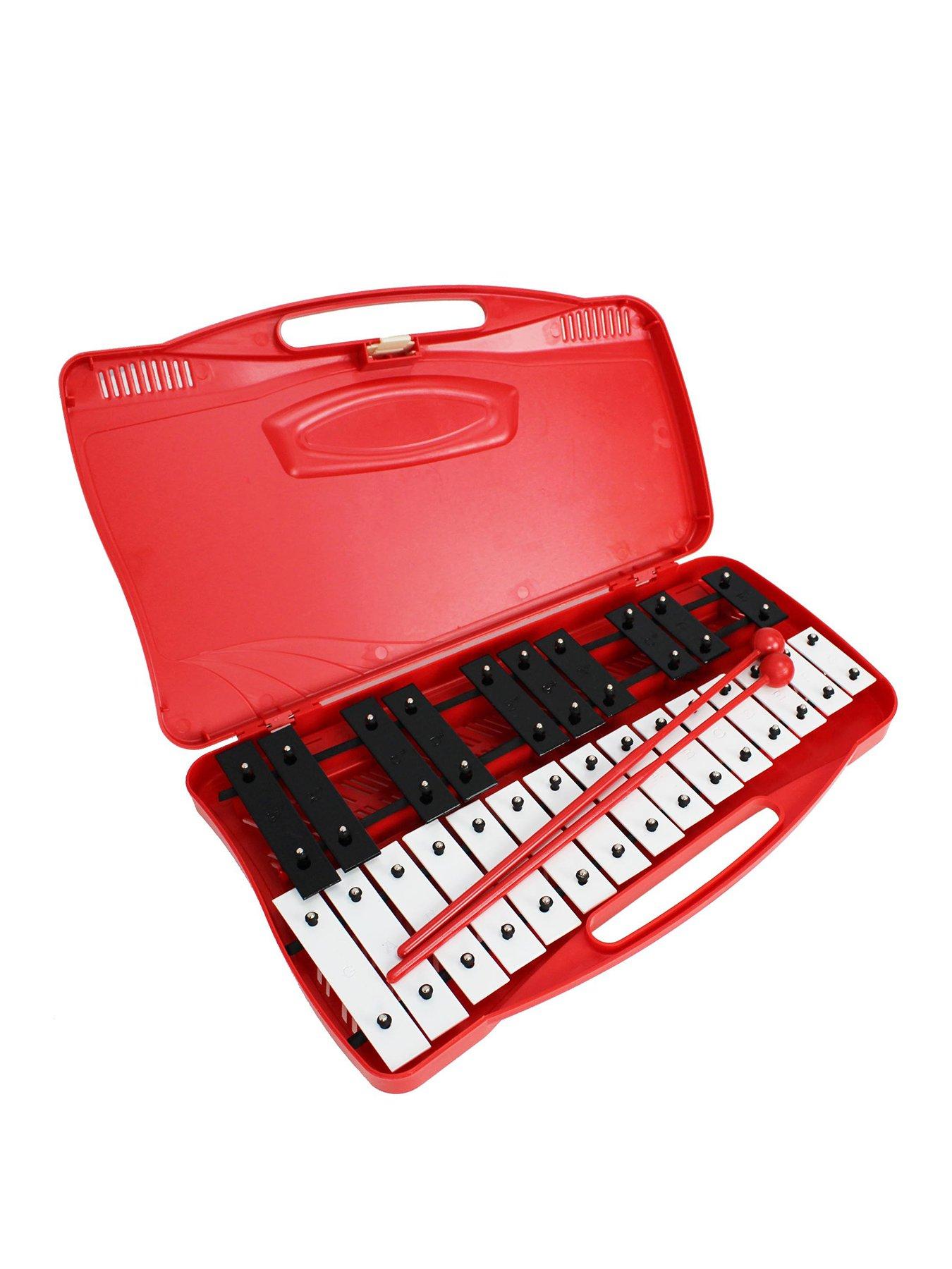 Image of  A-Star 25 Note Chromatic Glockenspiel Traditional Red