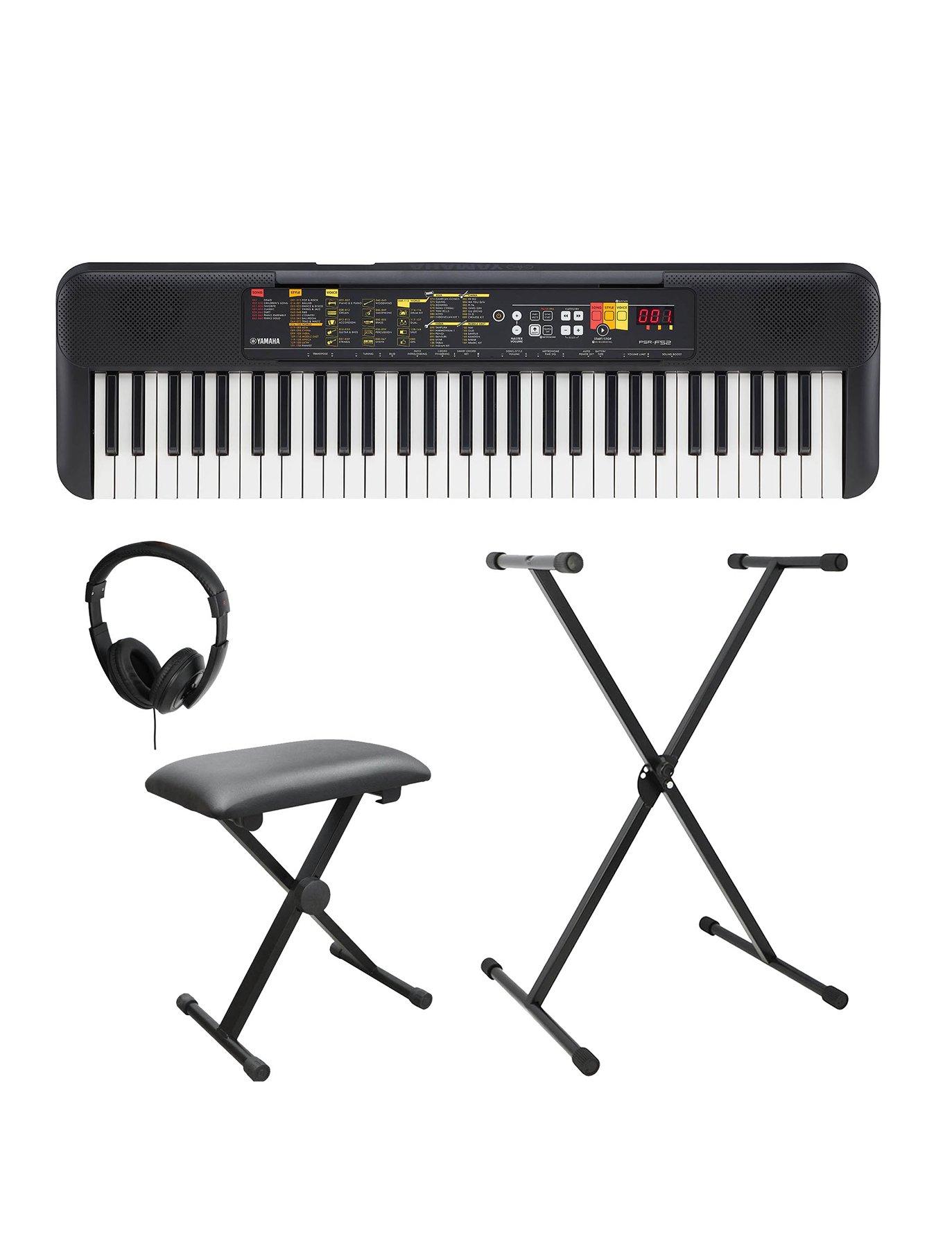 RockJam RJ88DP RockJam 88-Key Digital Piano with Semi Weighted Keys & Sheet  Music Stand
