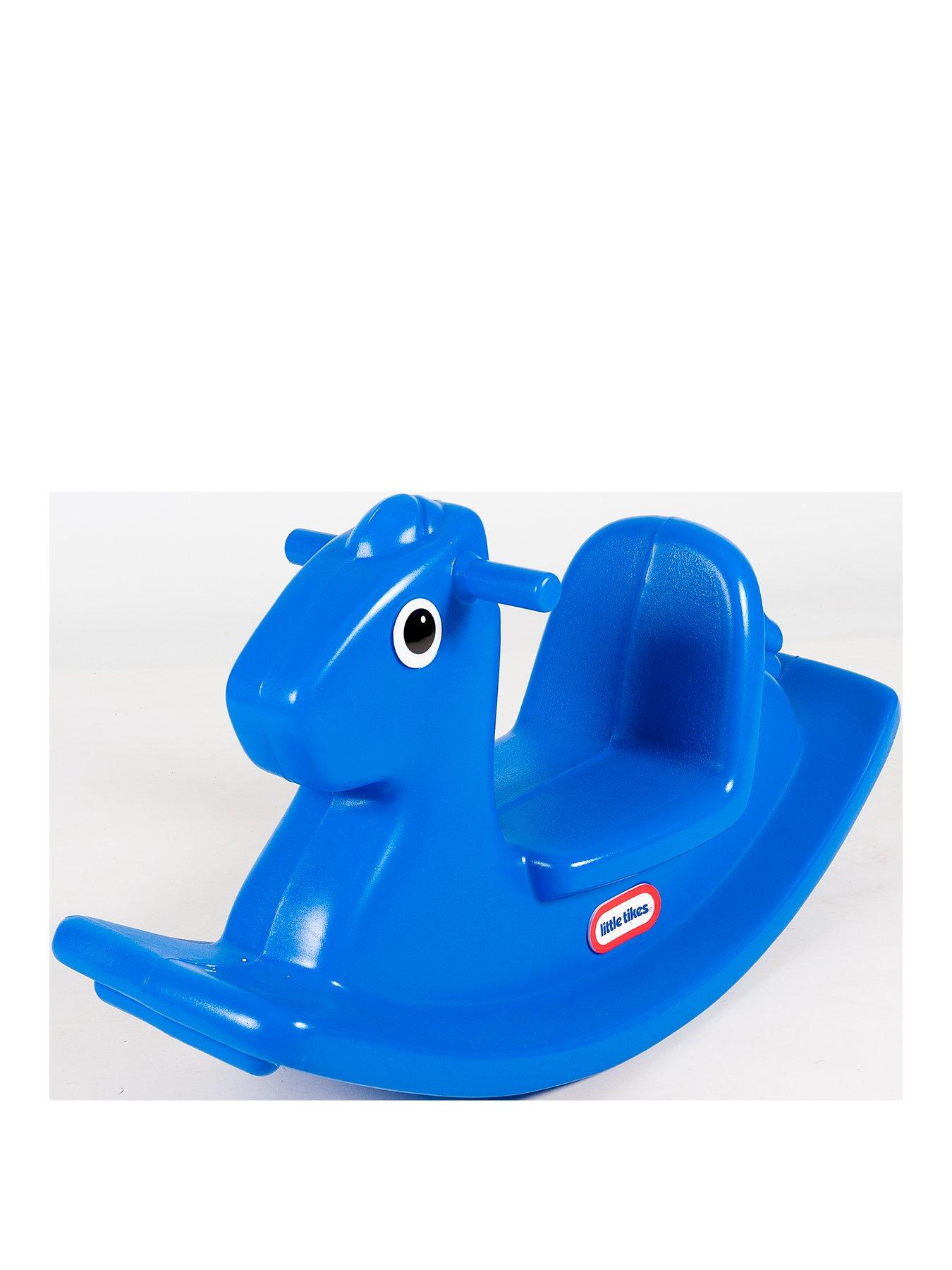 Image 2 of 7 of Little Tikes Rocking Horse - Blue