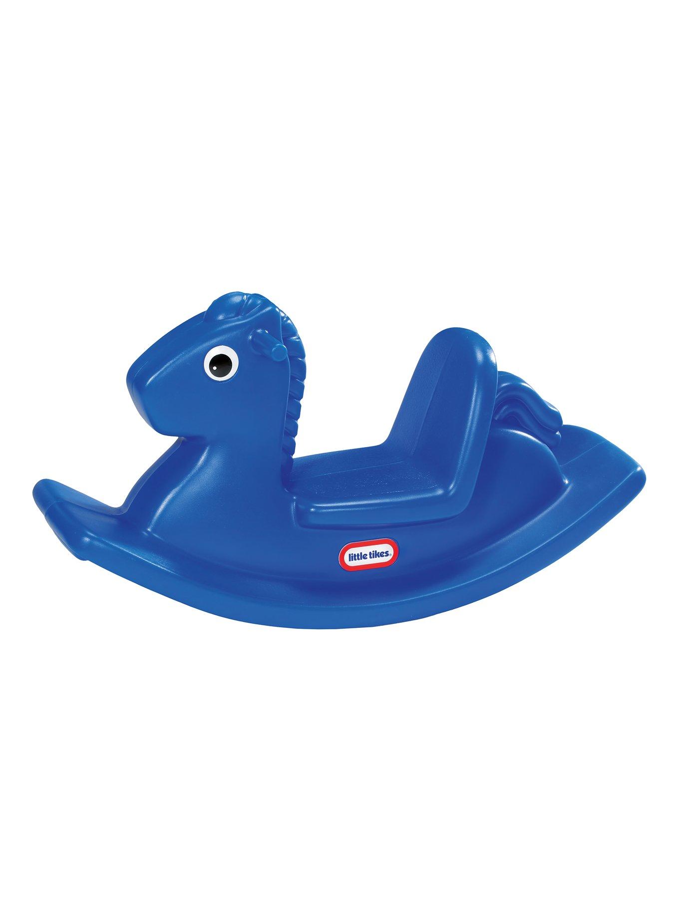 Image 4 of 7 of Little Tikes Rocking Horse - Blue