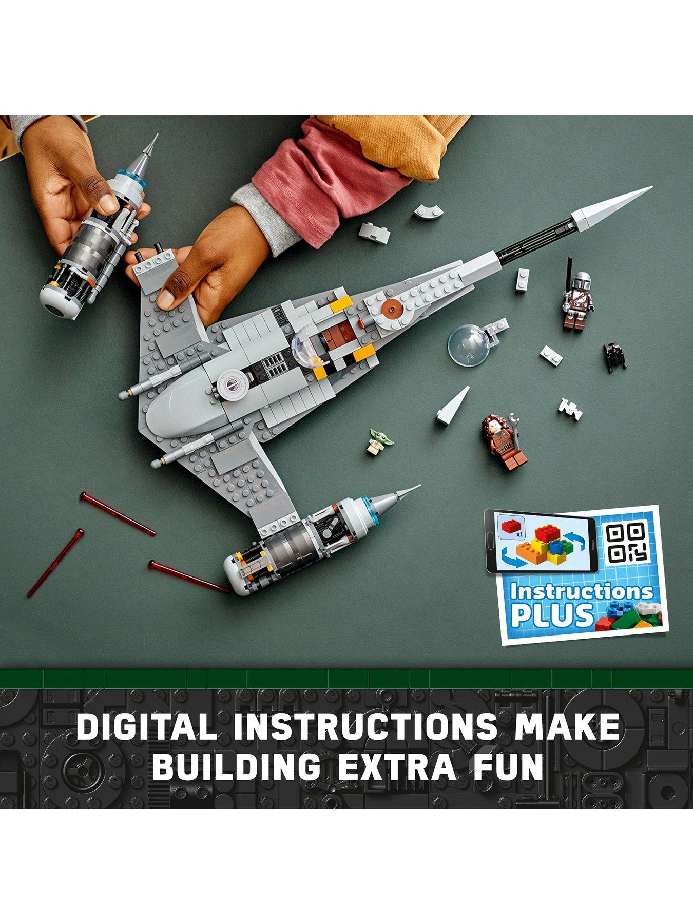 Image 4 of 8 of LEGO Star Wars The Mandalorian&rsquo;s N-1 Starfighter&trade;