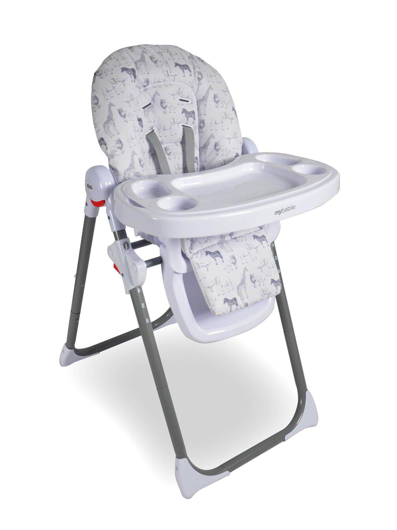 Image 1 of 8 of My Babiie MBHC8 Premium Highchair - Safari