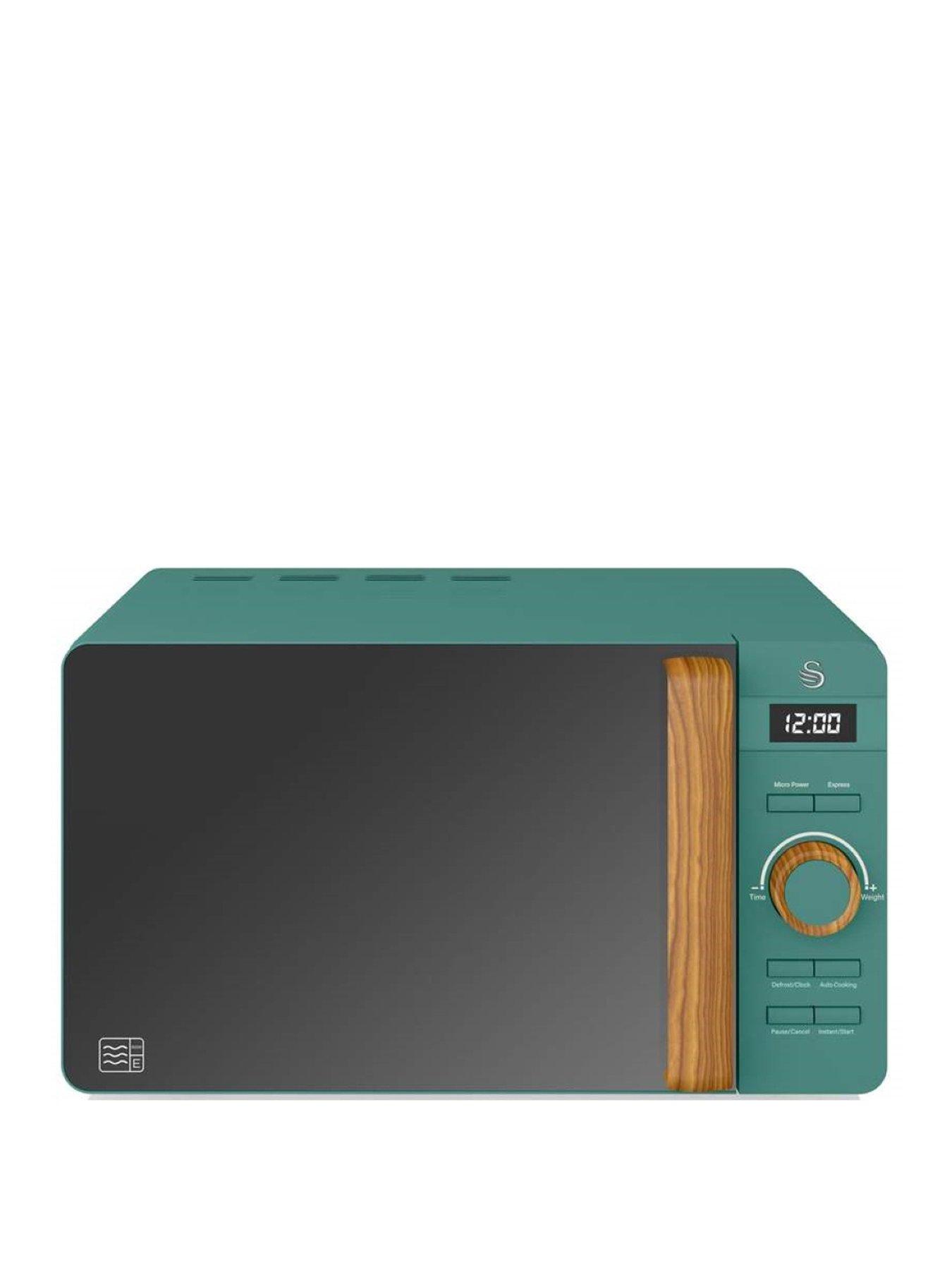 undefined Swan 20L Nordic 800W Microwave - Green