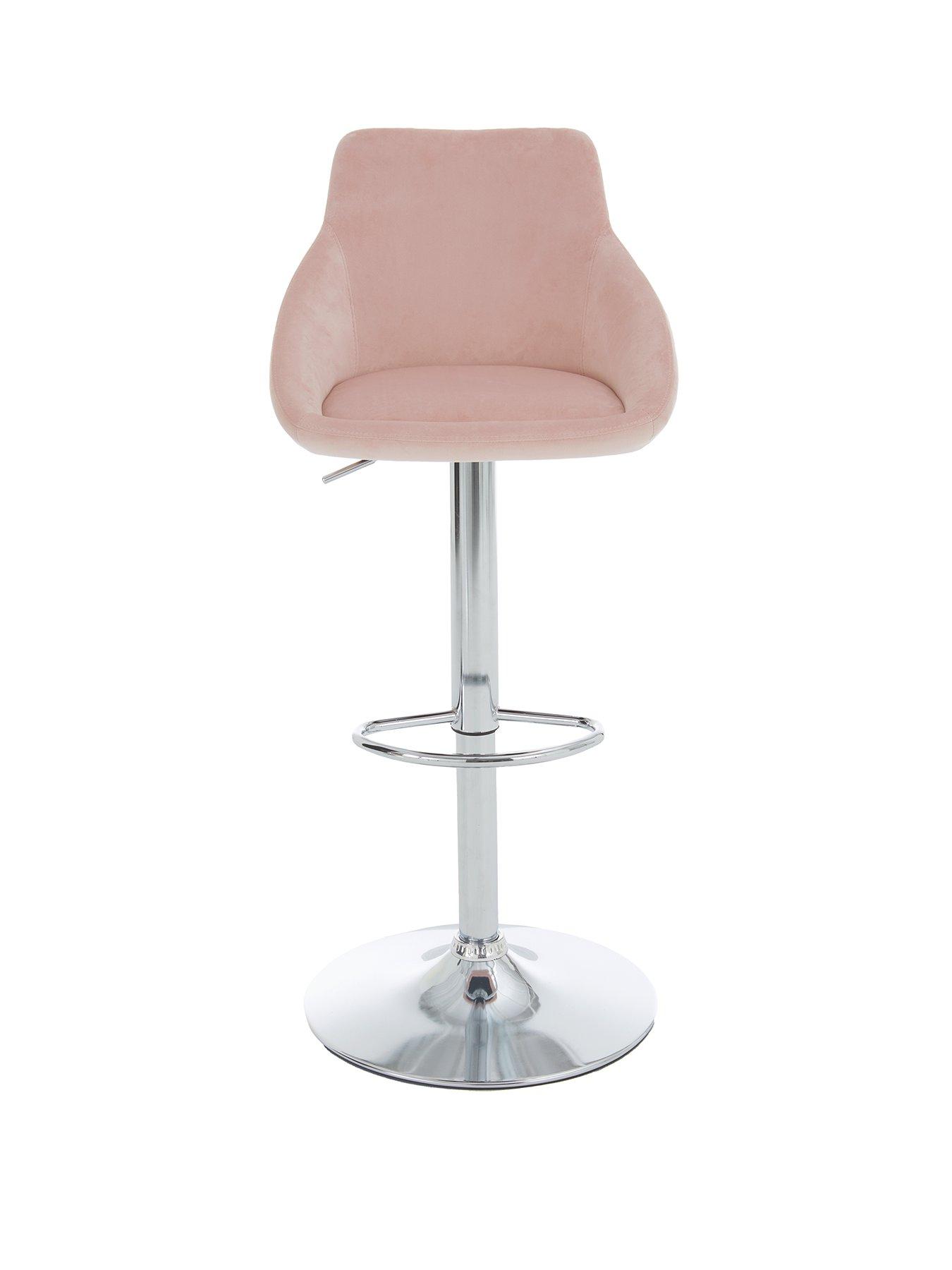 Velvet gas lift online bar stools