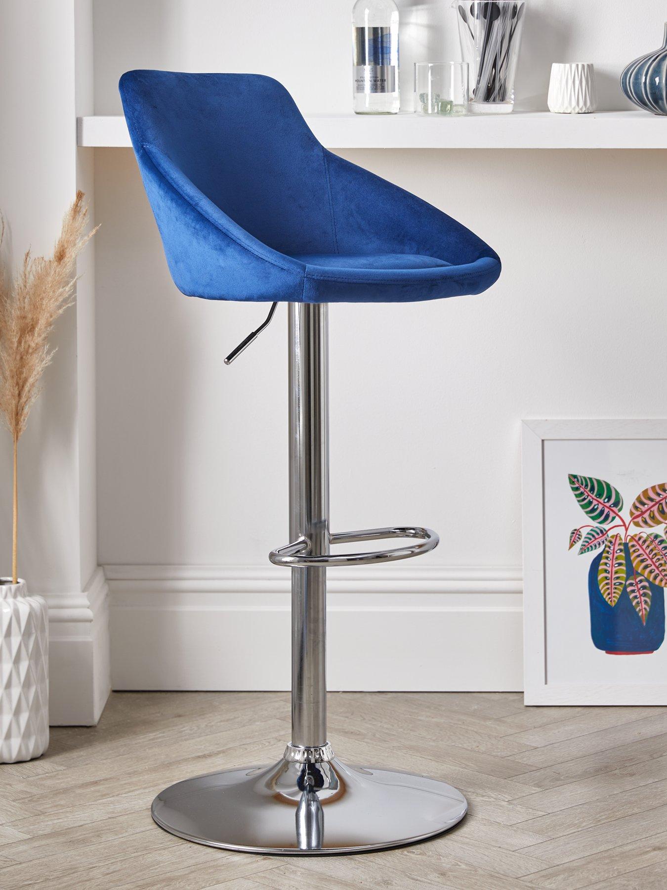 very-home-dahlia-fabric-gas-lift-bar-stool--nbspbluenbsp--fscreg-certifiedfront