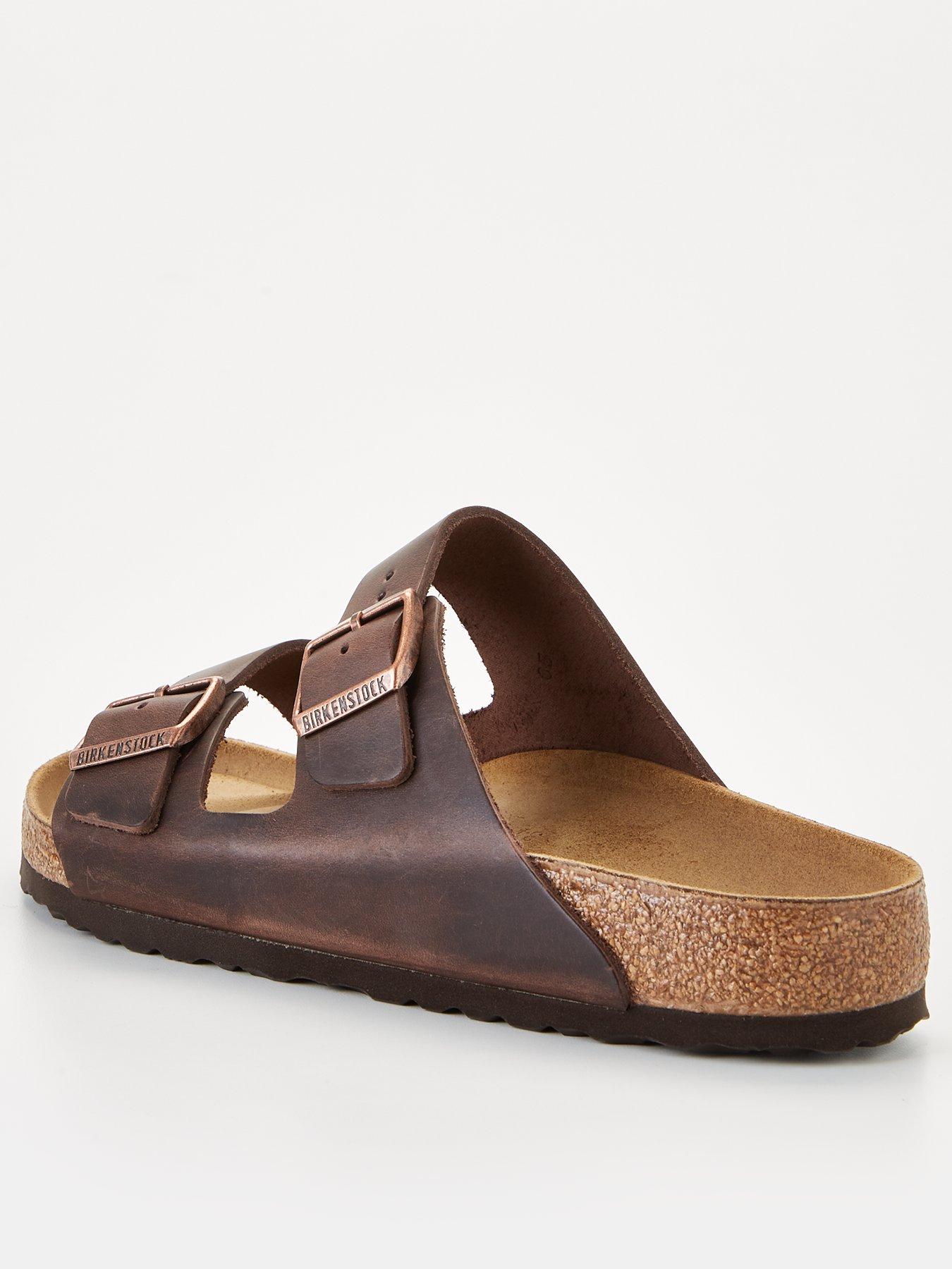 Birkenstock Birkenstock Men's Arizona Oiled Leather Sandal Brown