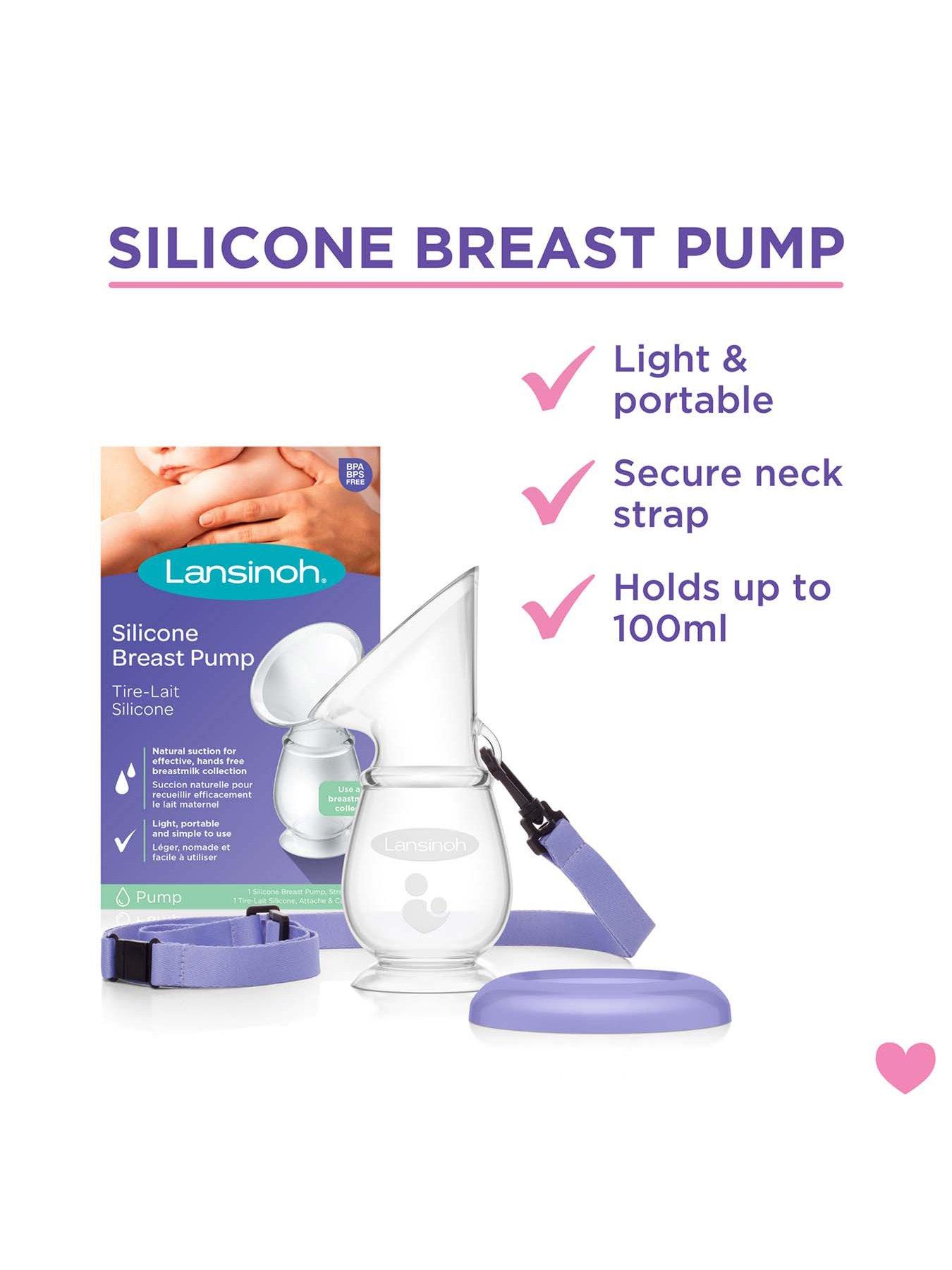 lansinoh-silicone-breast-pump-whitestillFront