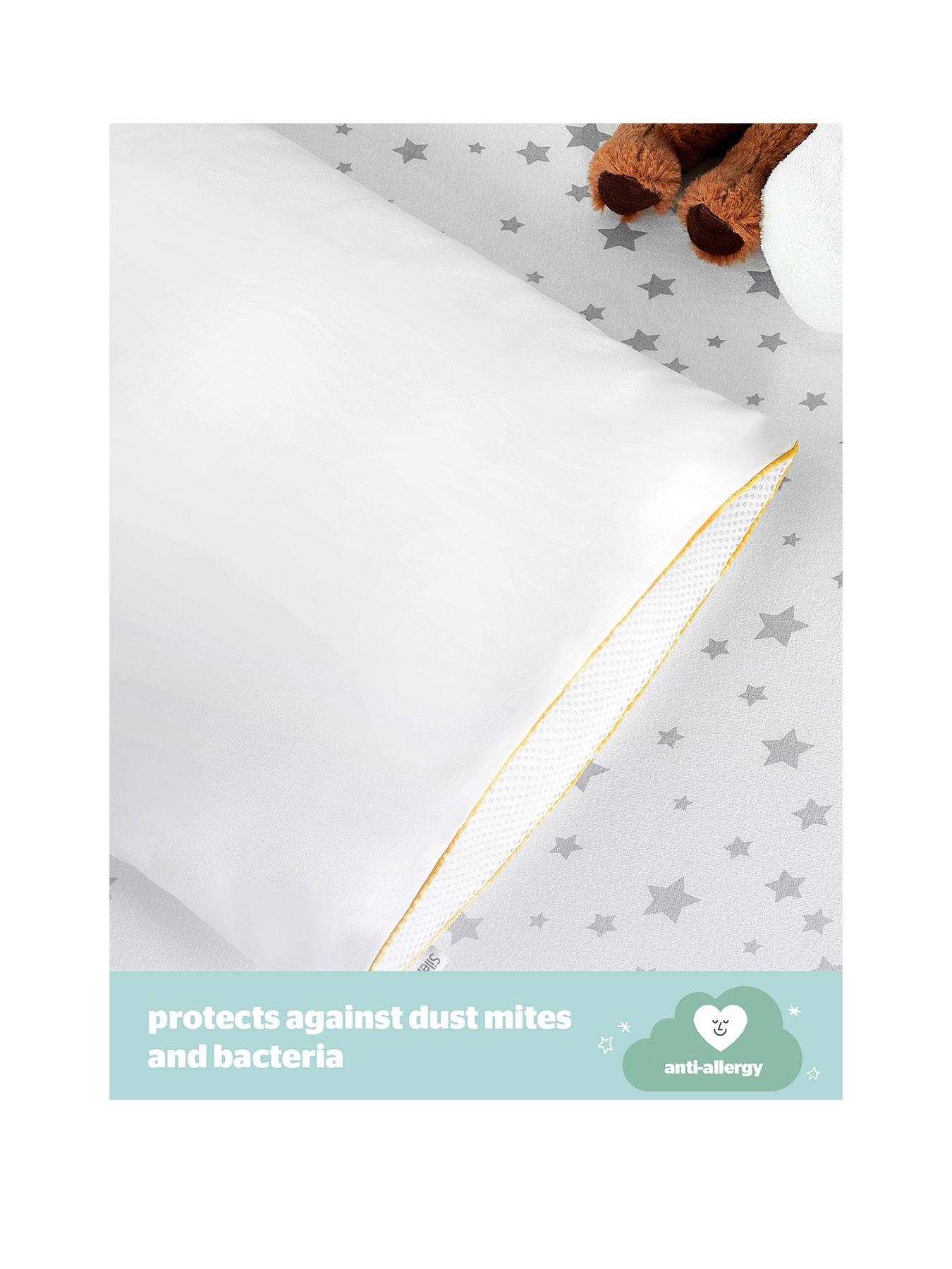 Image 2 of 6 of Silentnight Safe Nights Luxury Anti Allergy Breathable Cot Bed Pillow