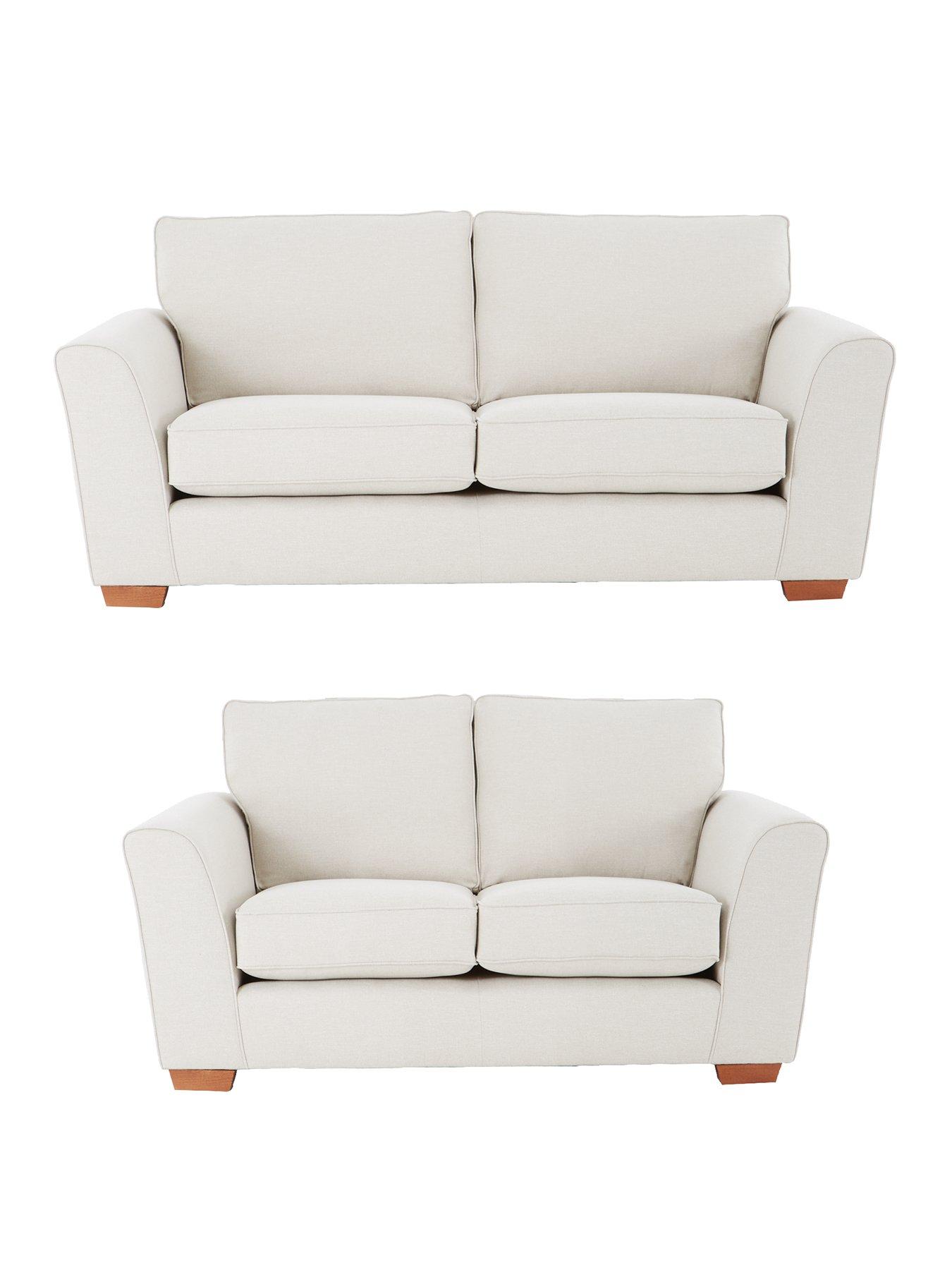 The Very Collection Jackson 3 Seater + 2 Seater Fabric Sofa Set (Buy and SAVE!) - Made to order in the UK