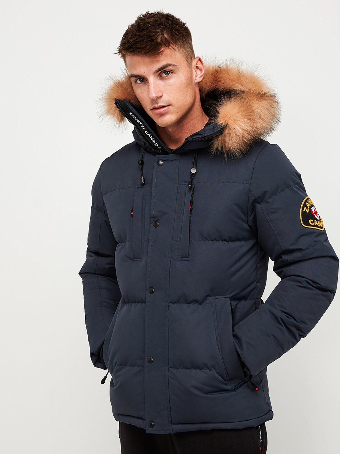 Zavetti Canada Oshawa 2.0 Padded Parka - Navy