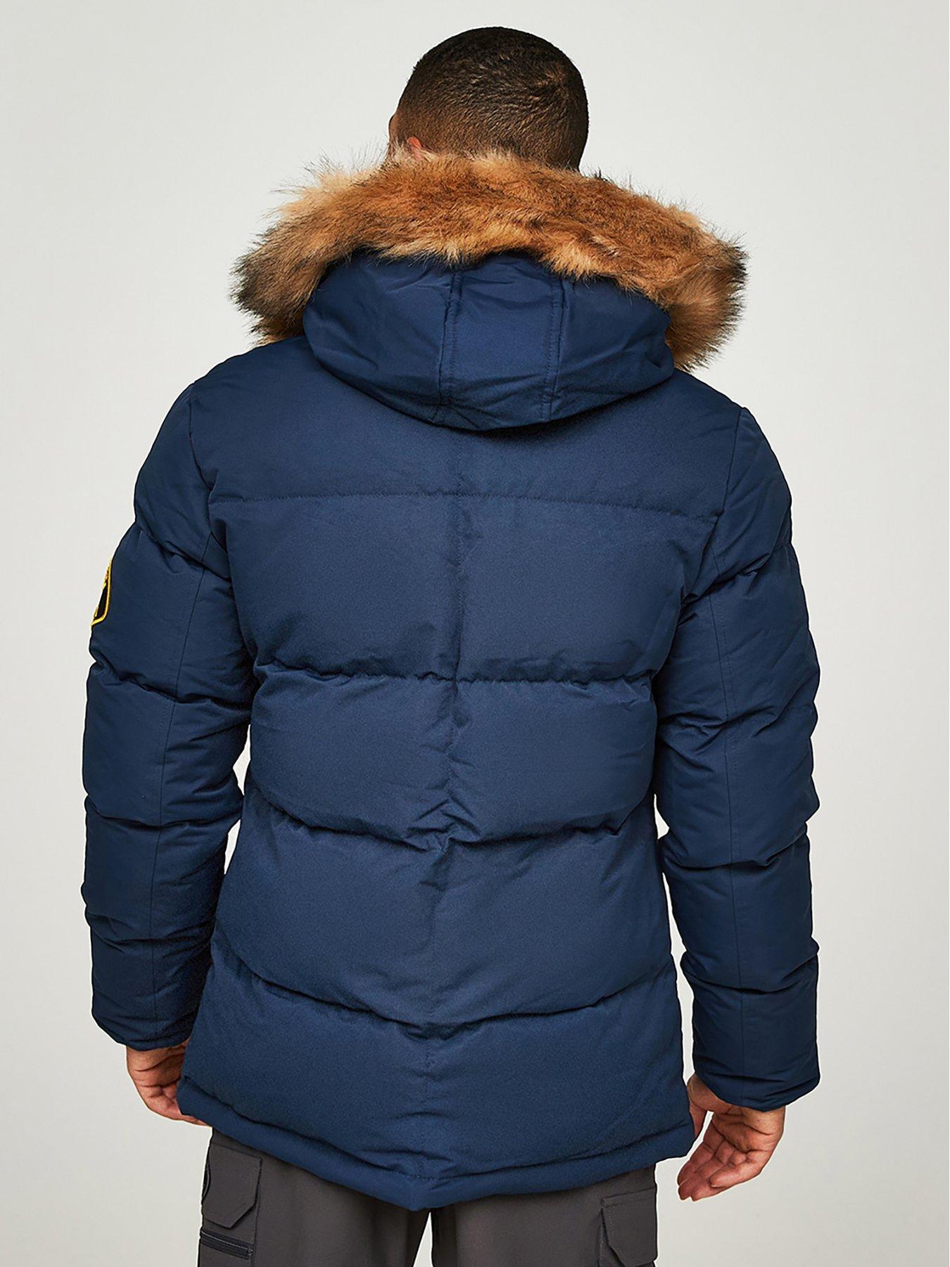Zavetti Canada Oshawa 2.0 Padded Parka - Navy | Very Ireland