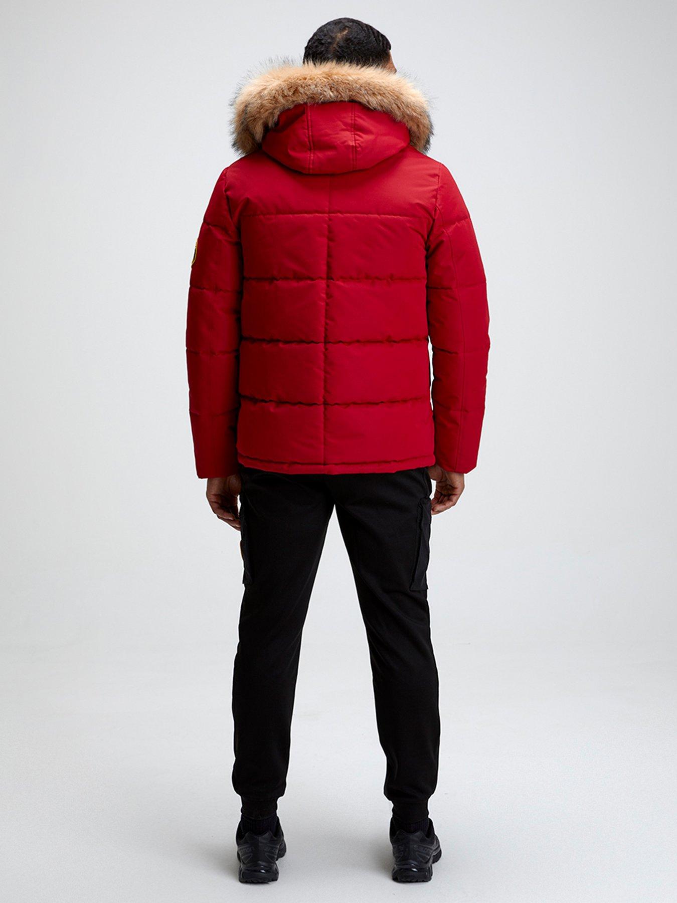 Zavetti Canada Oshawa 2.0 Padded Parka - Red