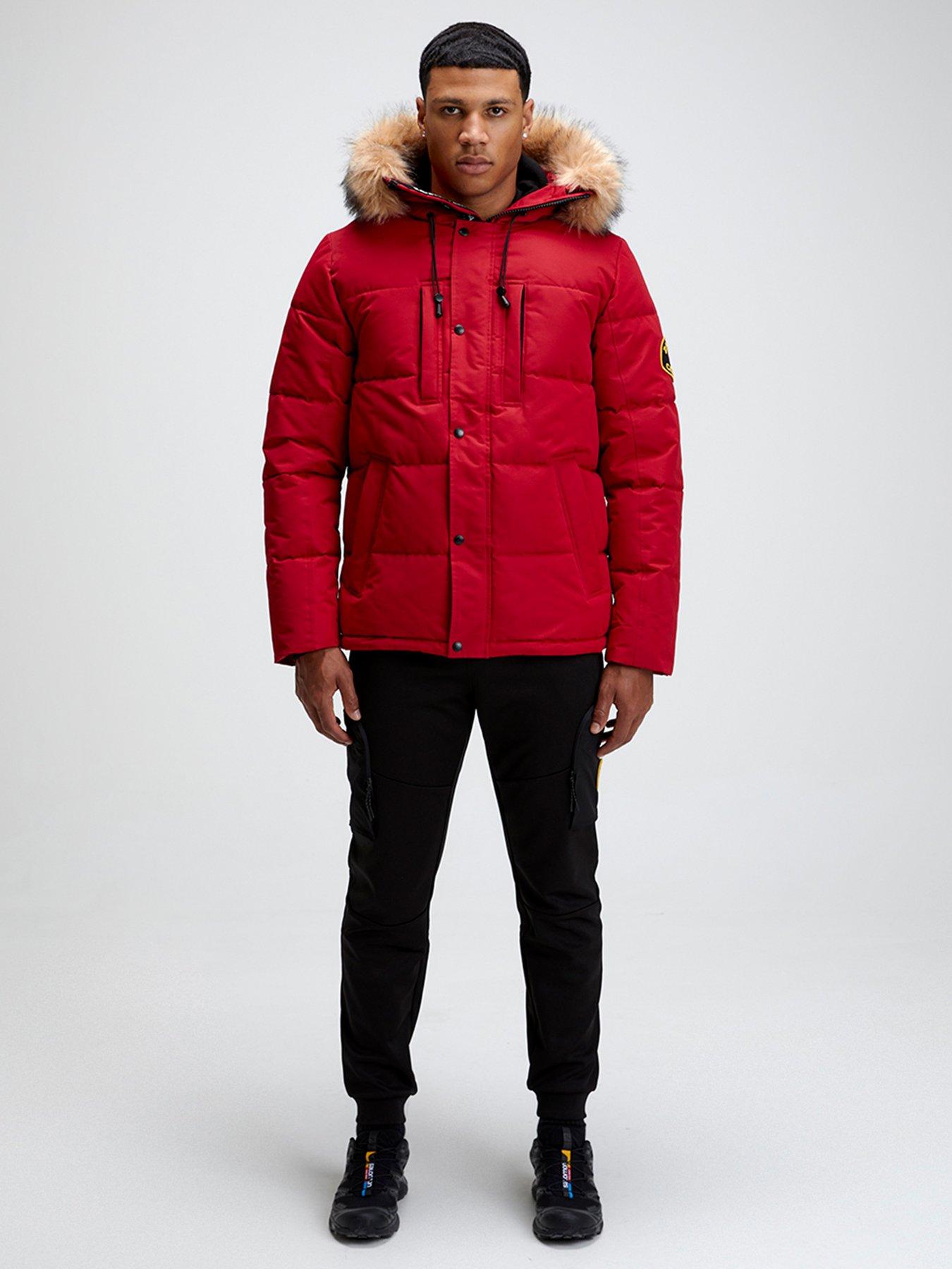 Zavetti Canada Oshawa 2.0 Padded Parka Red Very Ireland