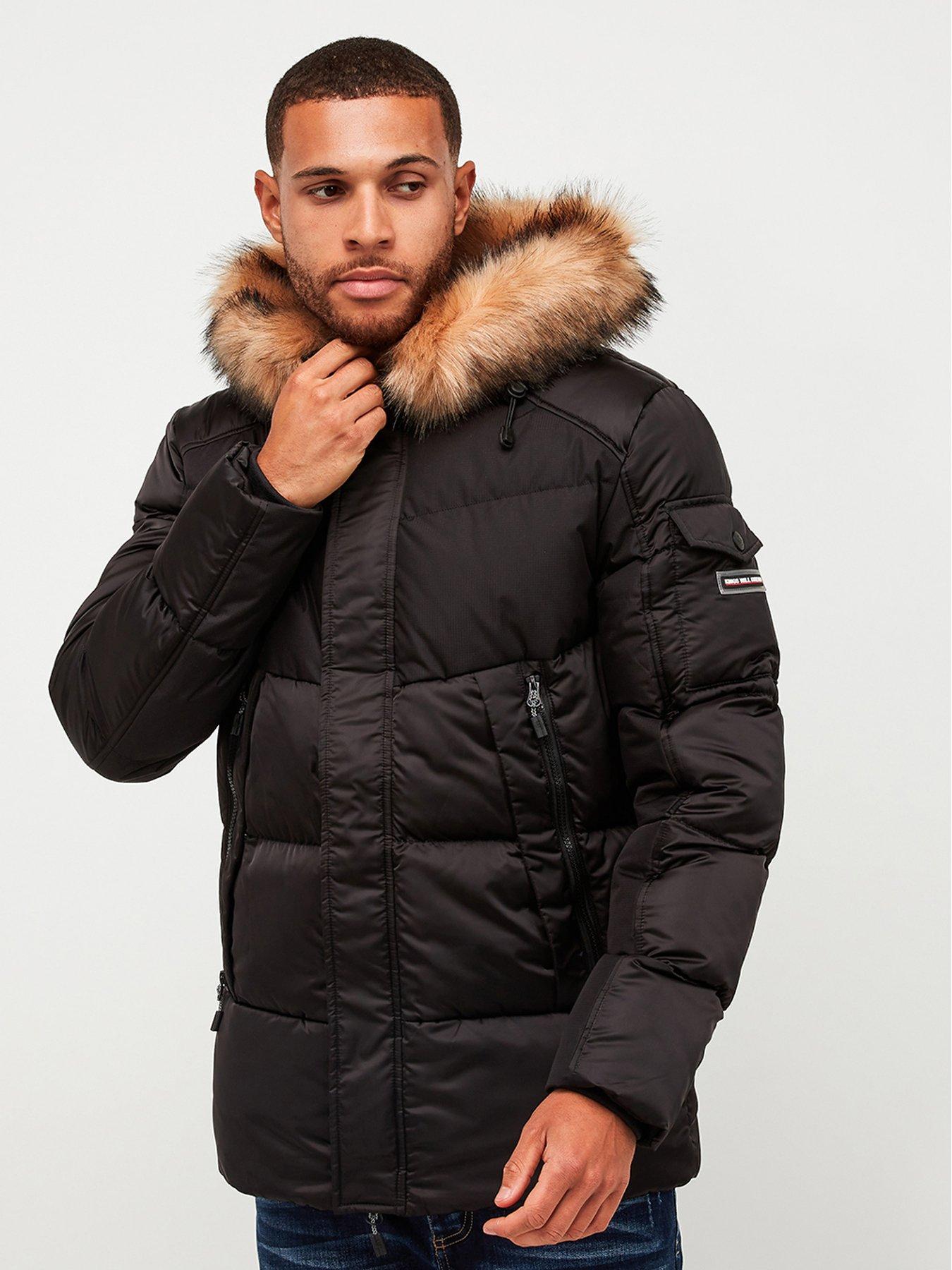 mans padded coat