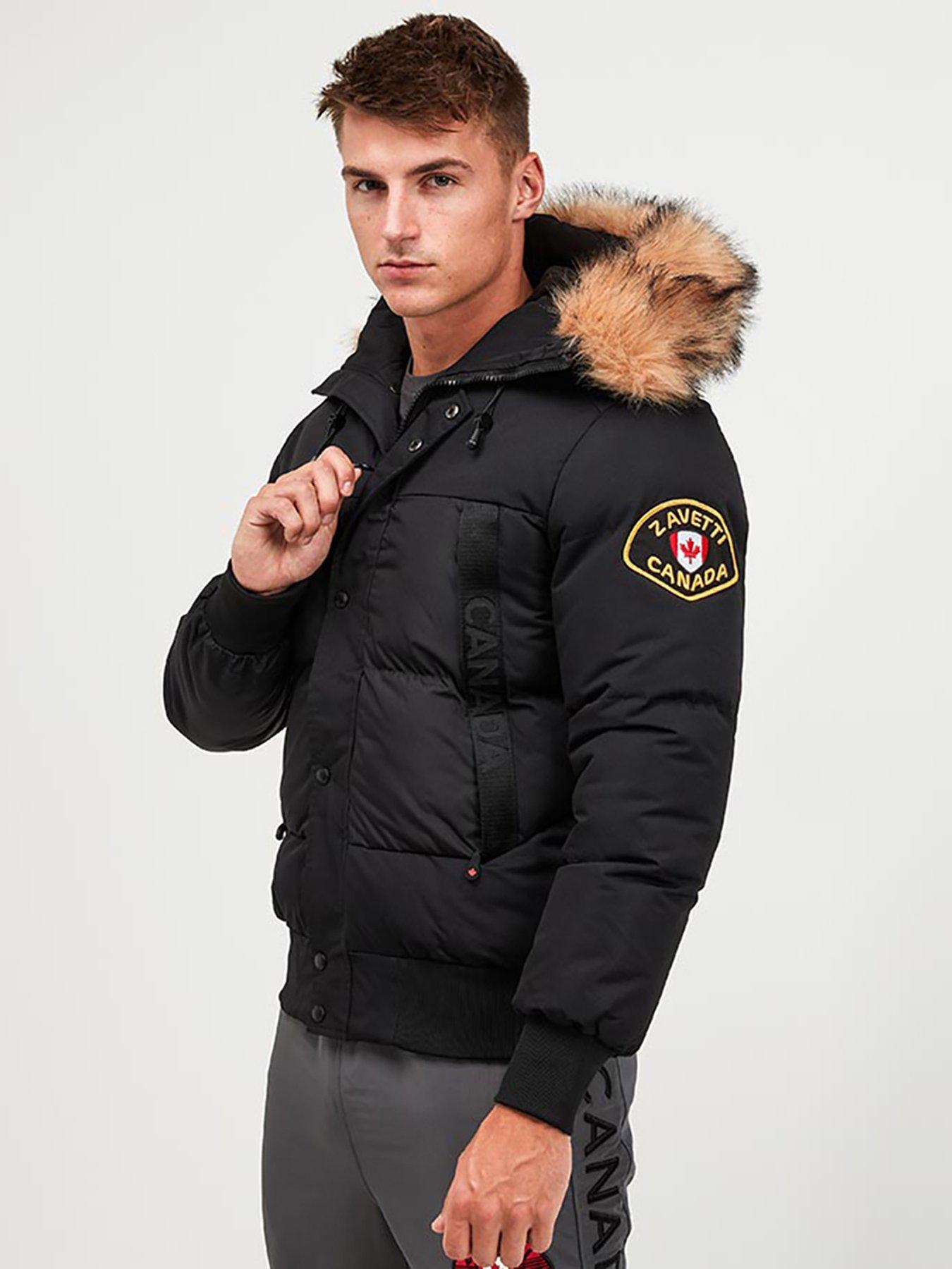 Image 1 of 6 of Zavetti Canada Alymer Bomber - Black