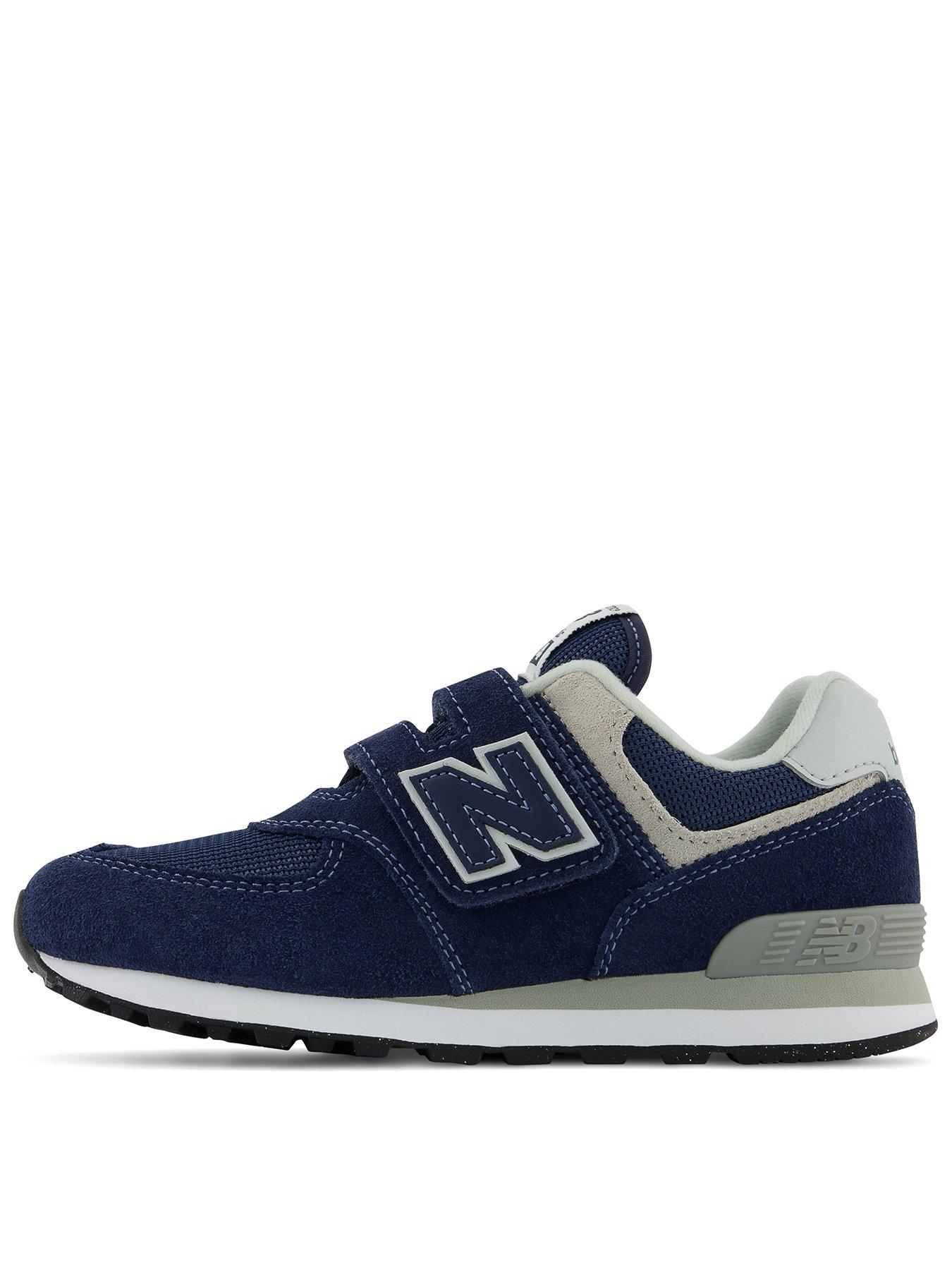 Image 1 of 6 of New Balance 574 Kids Trainers - Navy