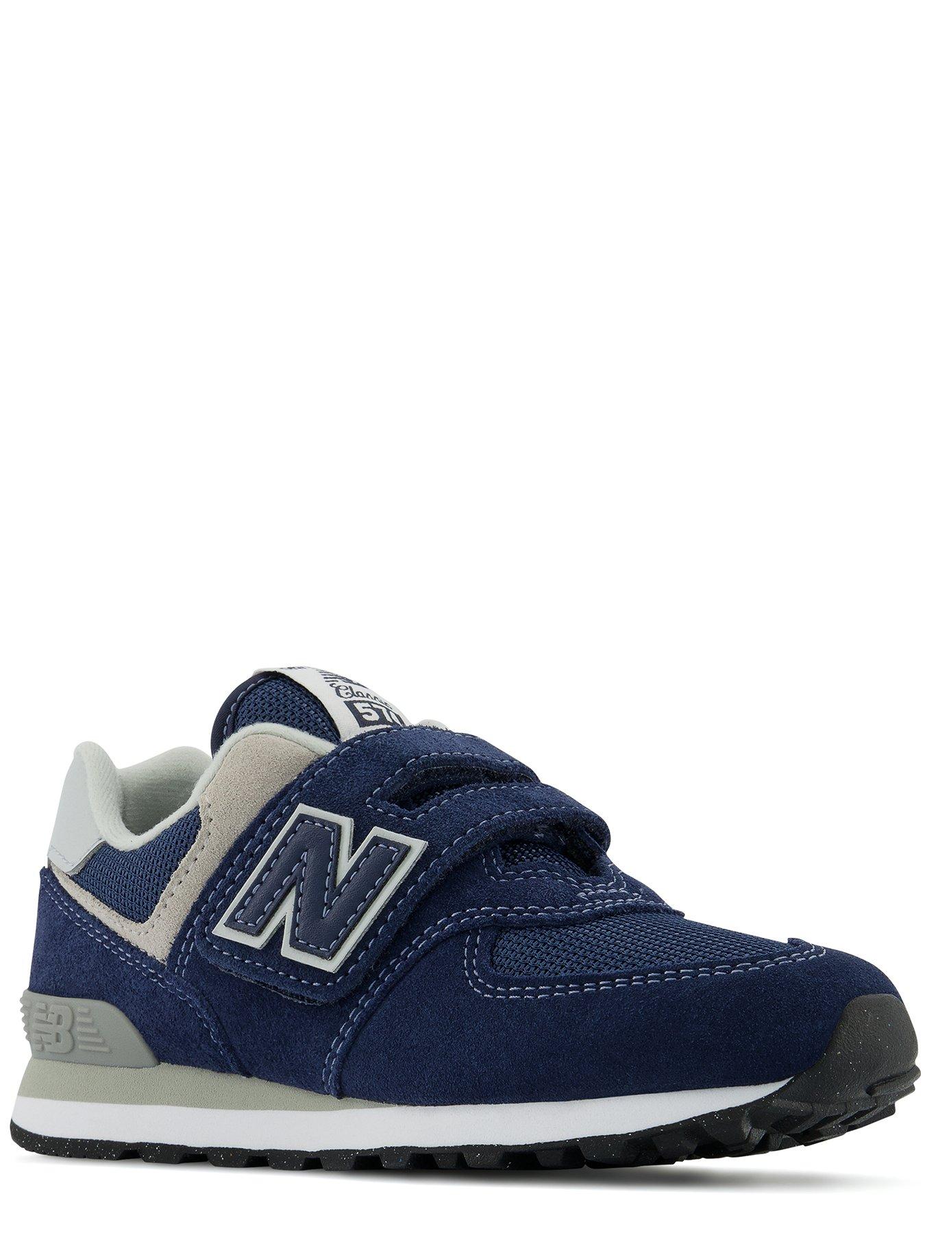 Image 4 of 6 of New Balance 574 Kids Trainers - Navy