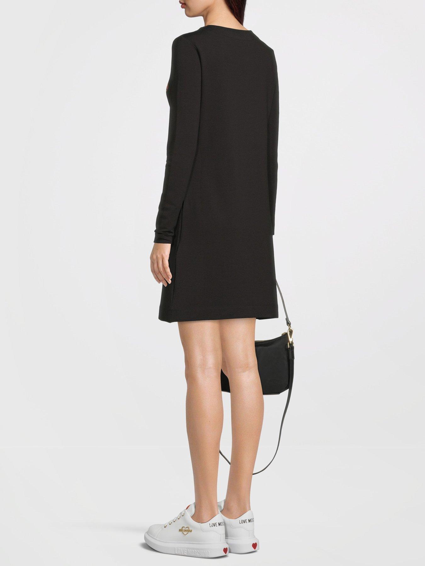 love-moschino-heart-logo-long-sleeve-t-shirt-dress-blacknbspoutfit