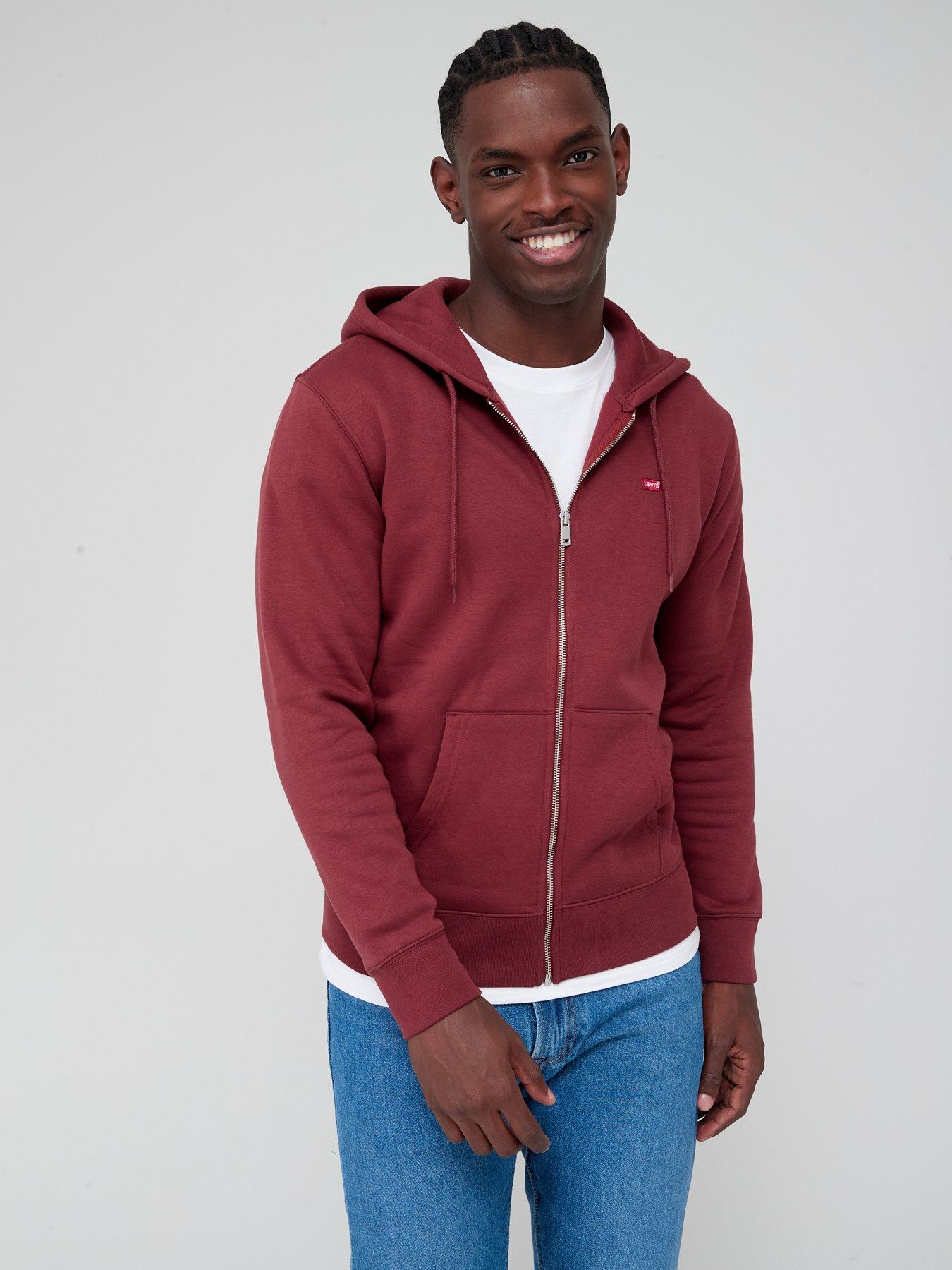 Levis hoodie sales red