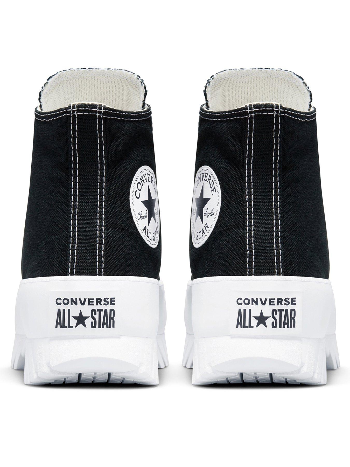 Converse Chuck Taylor High Top All Star Lugged Platform Black White 1.0 2.0