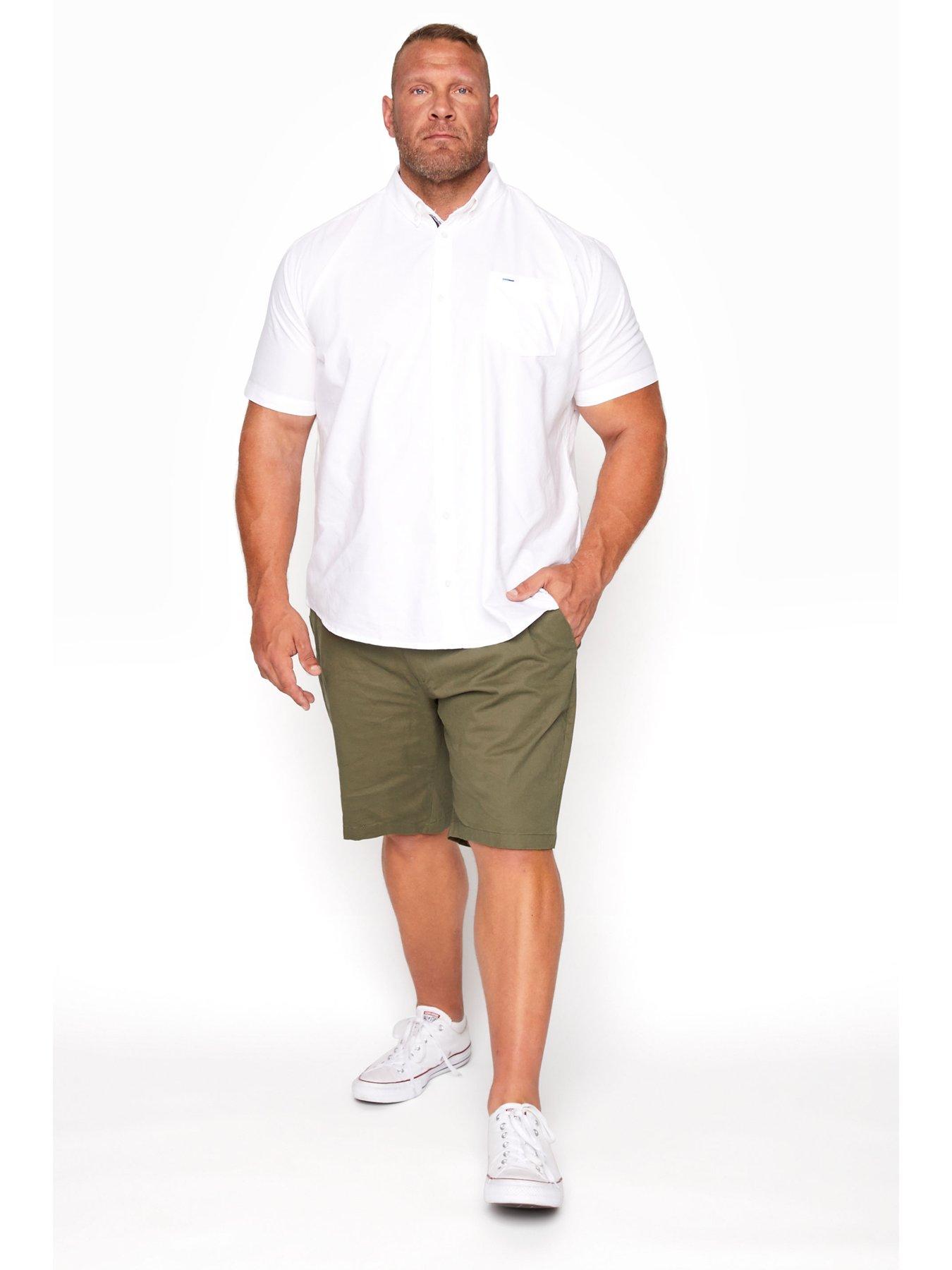 Image 2 of 3 of BadRhino Stretch Chino Shorts - Green