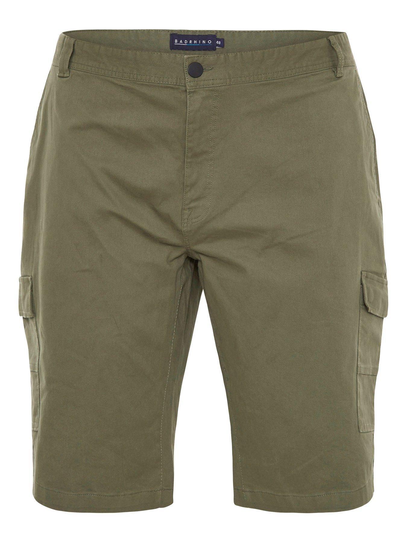 badrhino-stretch-cargo-shorts-green