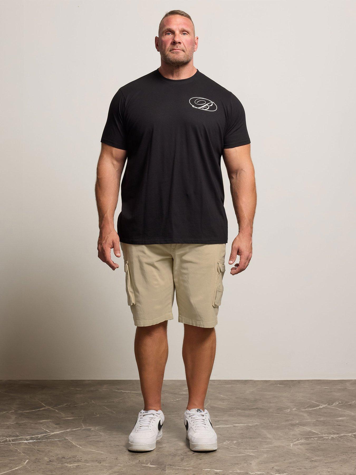 Image 3 of 4 of BadRhino Stretch Cargo Shorts - Cream