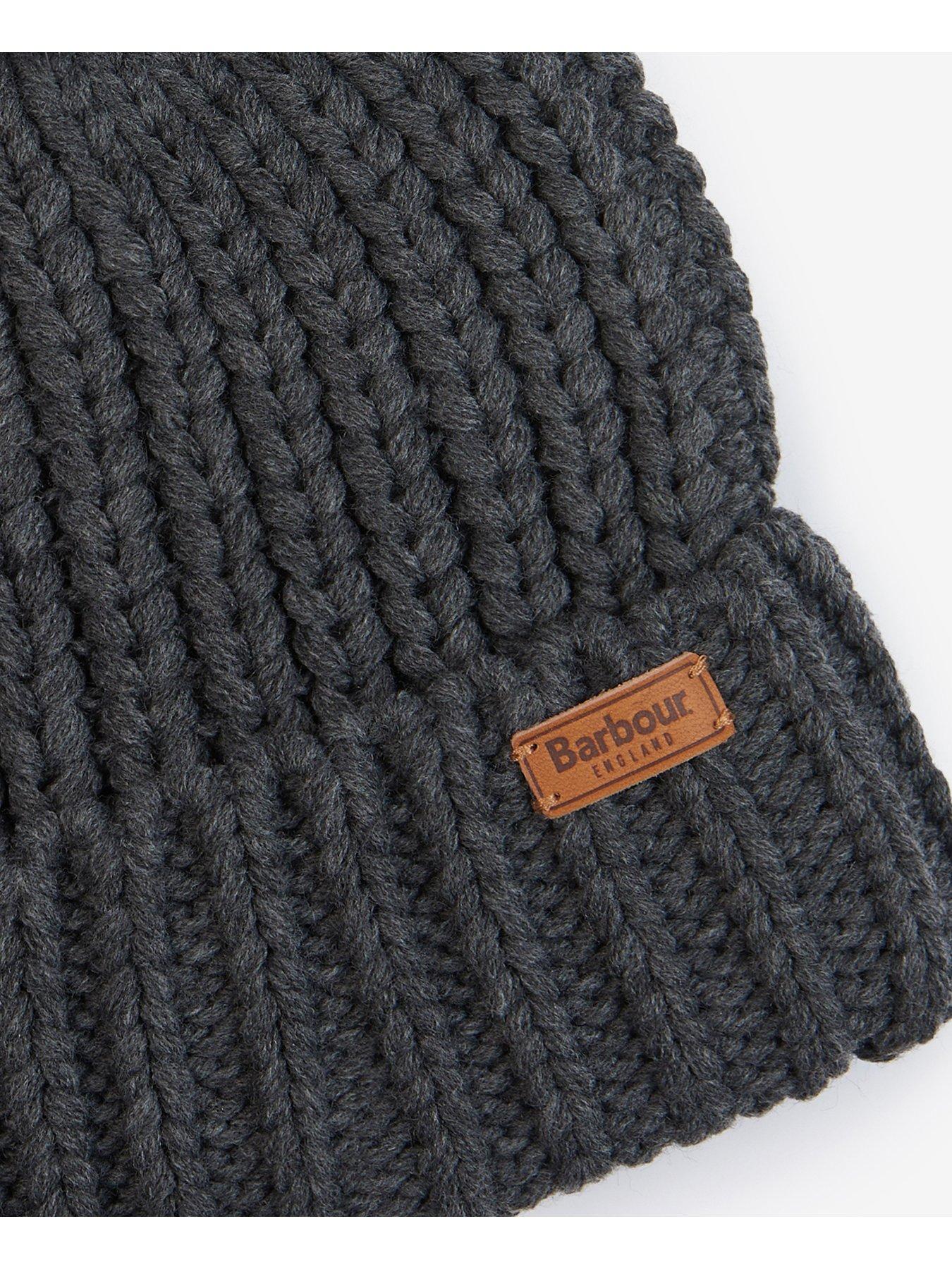 barbour-saltburn-pom-pom-beanie-dark-greyoutfit