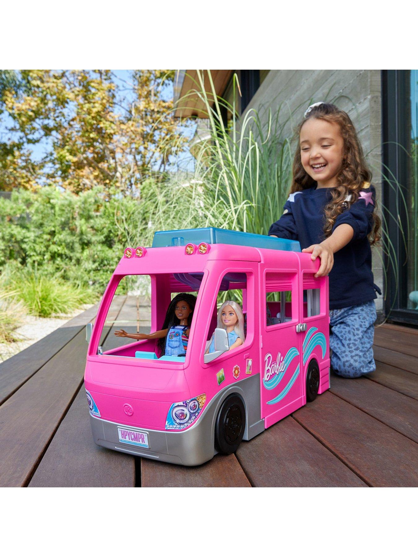 Image 3 of 8 of Barbie Barbie Dream Camper Vehicle Playset and Accessories